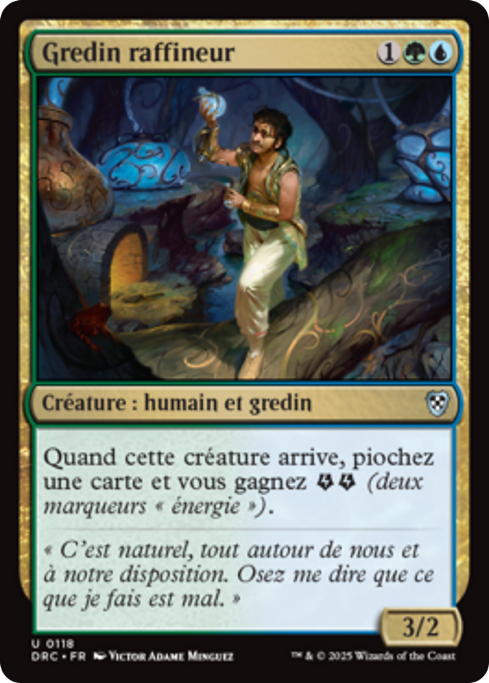 Gredin raffineur — Aetherdrift Commander — Magic: The Gathering