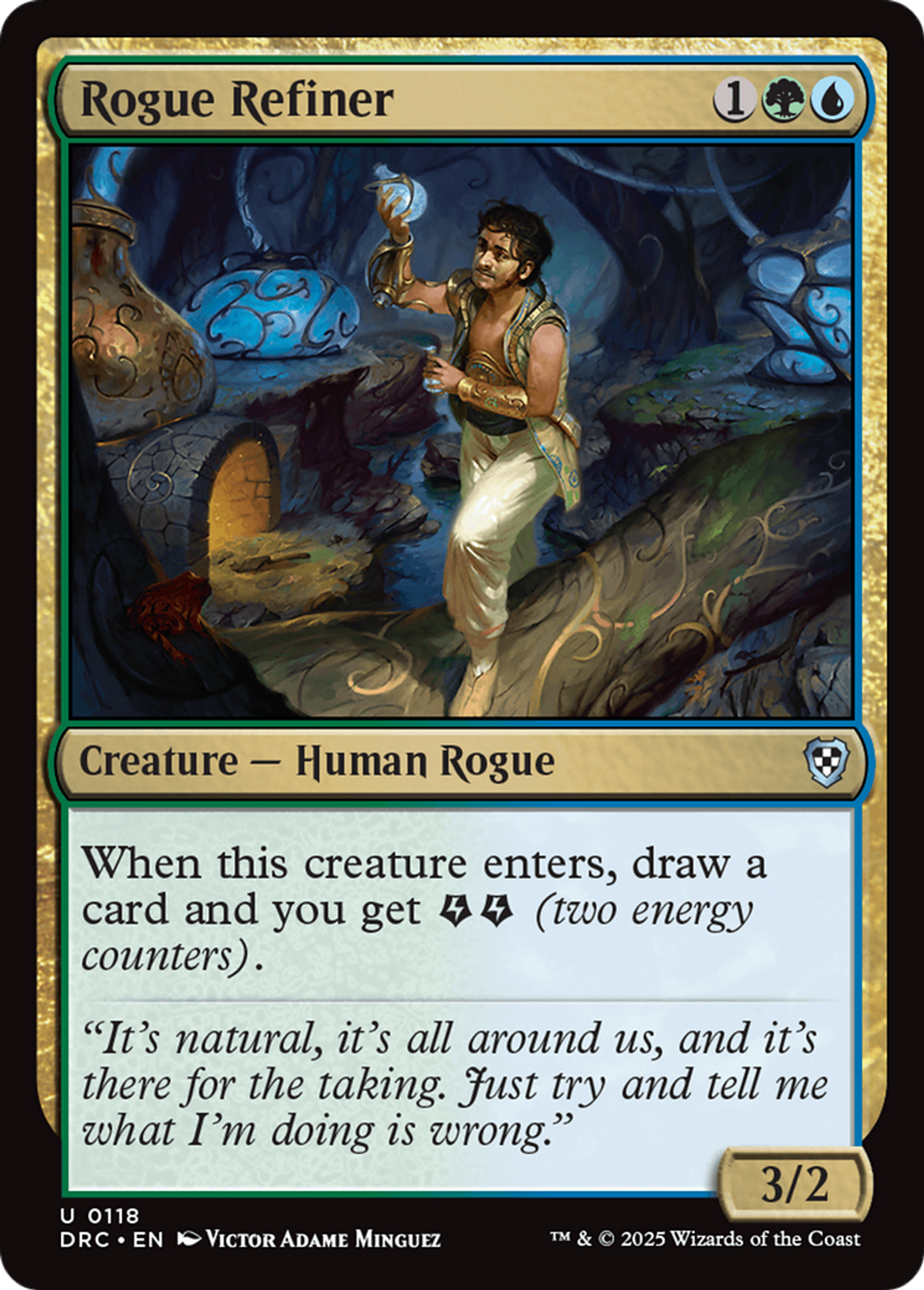 Rogue Refiner — Aetherdrift Commander — Magic: The Gathering