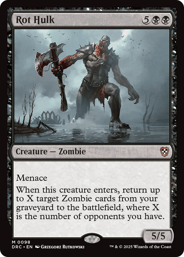 Rot Hulk — Aetherdrift Commander — Magic: The Gathering