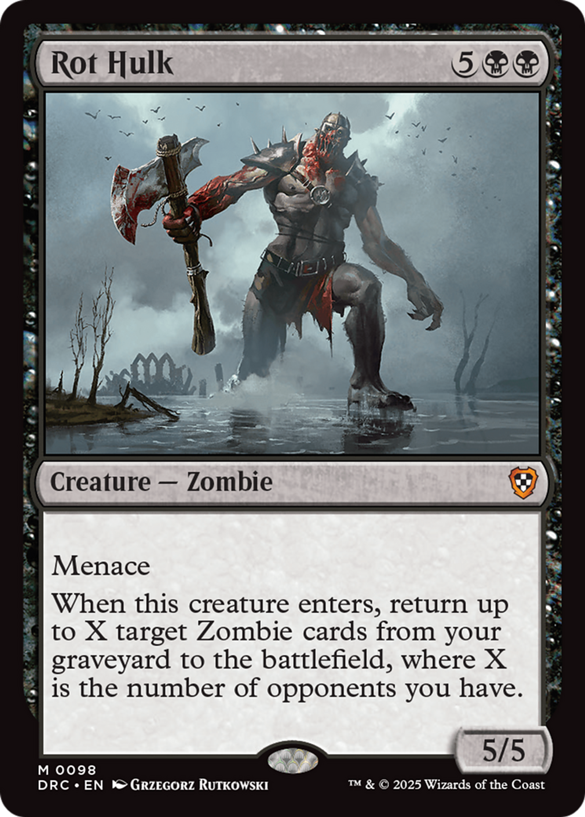 Rot Hulk — Aetherdrift Commander — Magic: The Gathering