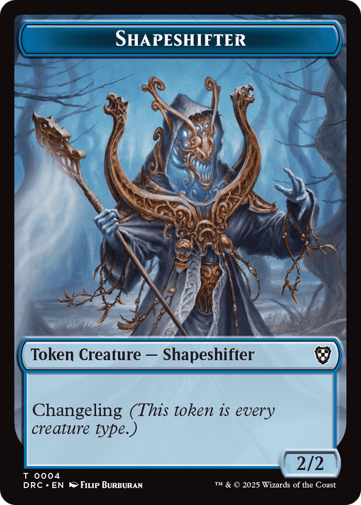 Shapeshifter — Aetherdrift Commander — Magic: The Gathering