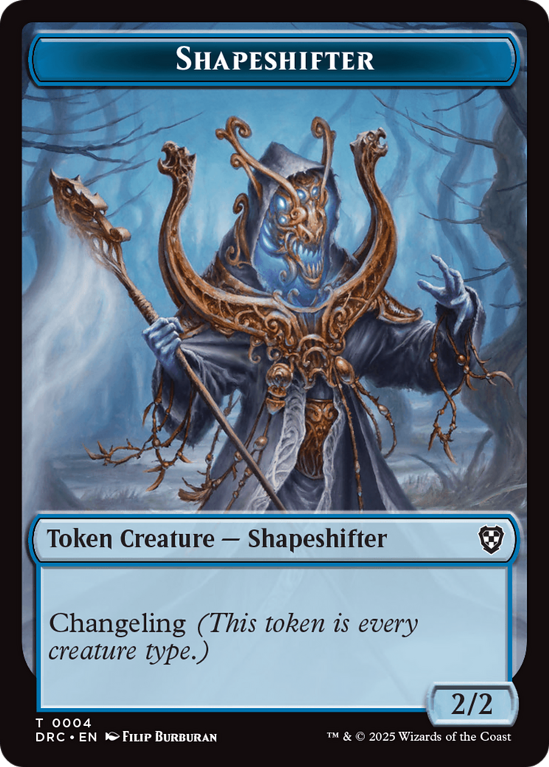 Shapeshifter — Aetherdrift Commander — Magic: The Gathering