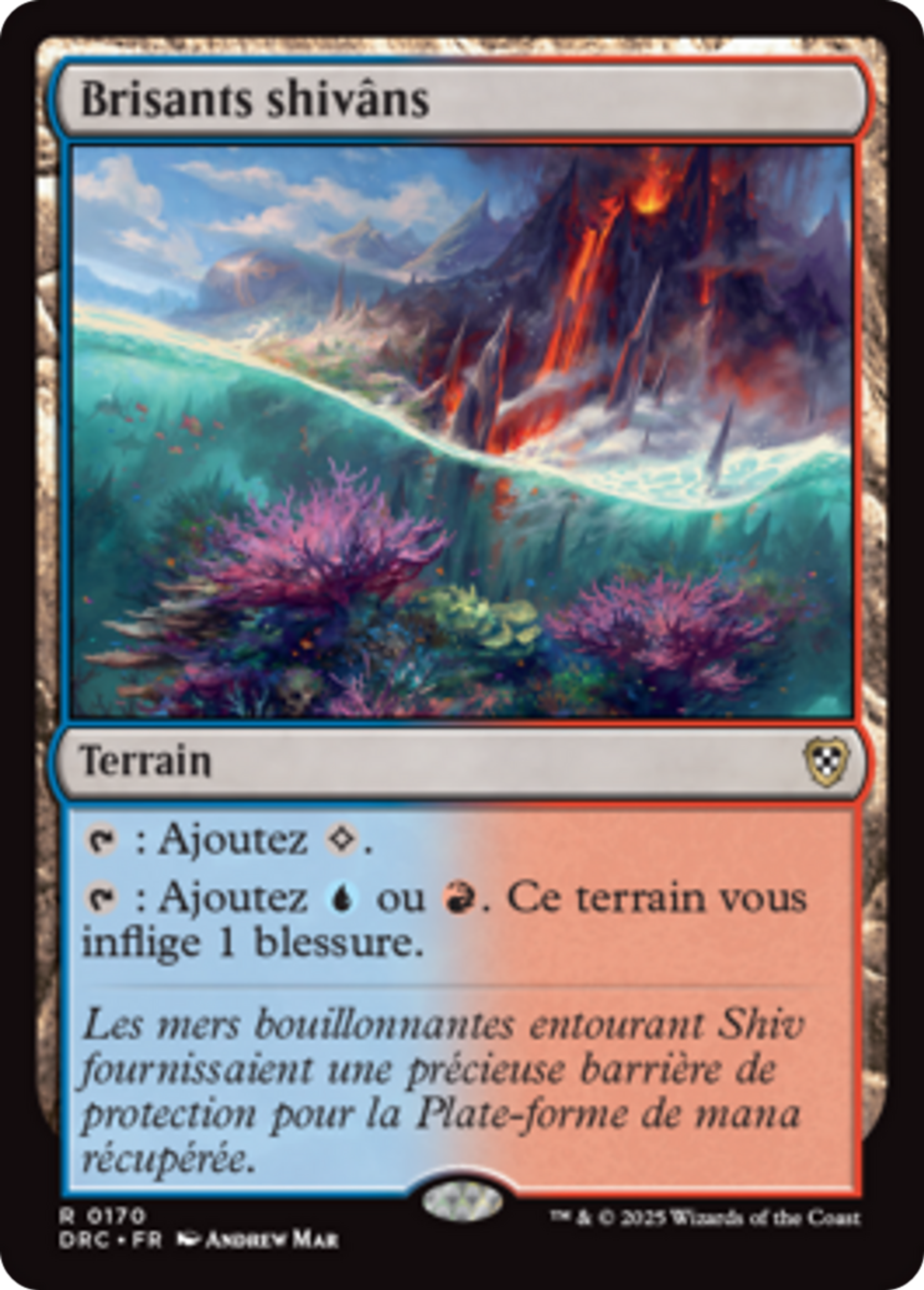 Brisants shivâns — Aetherdrift Commander — Magic: The Gathering