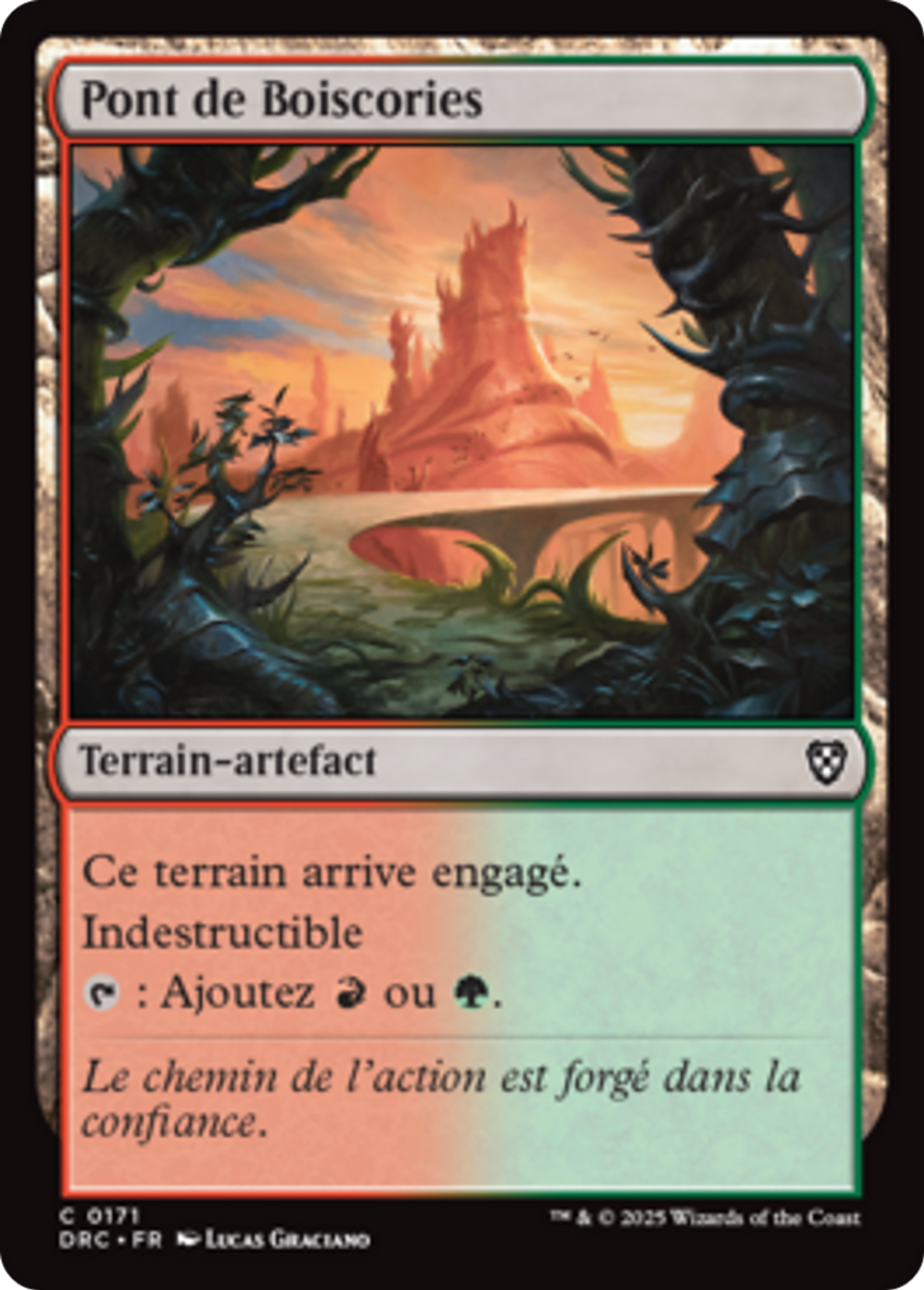 Pont de Boiscories — Aetherdrift Commander — Magic: The Gathering