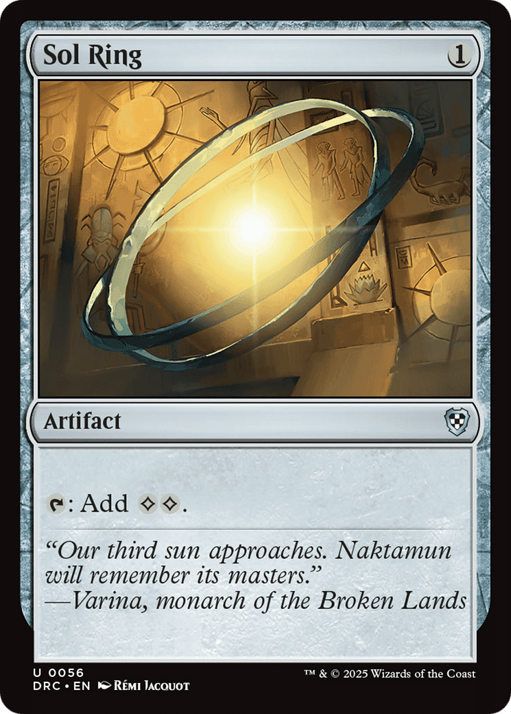 Sol Ring — Aetherdrift Commander — Magic: The Gathering