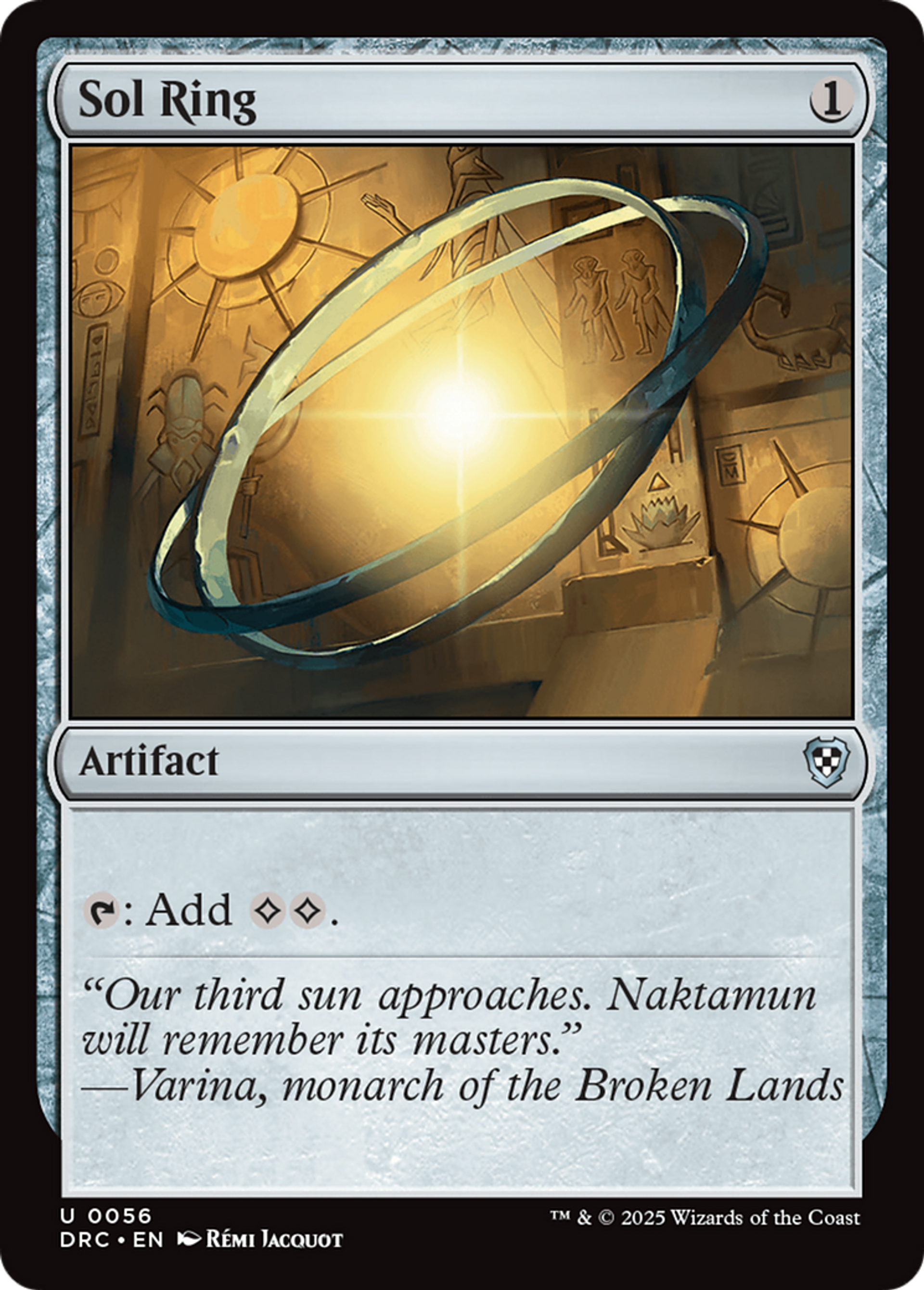 Sol Ring — Aetherdrift Commander — Magic: The Gathering