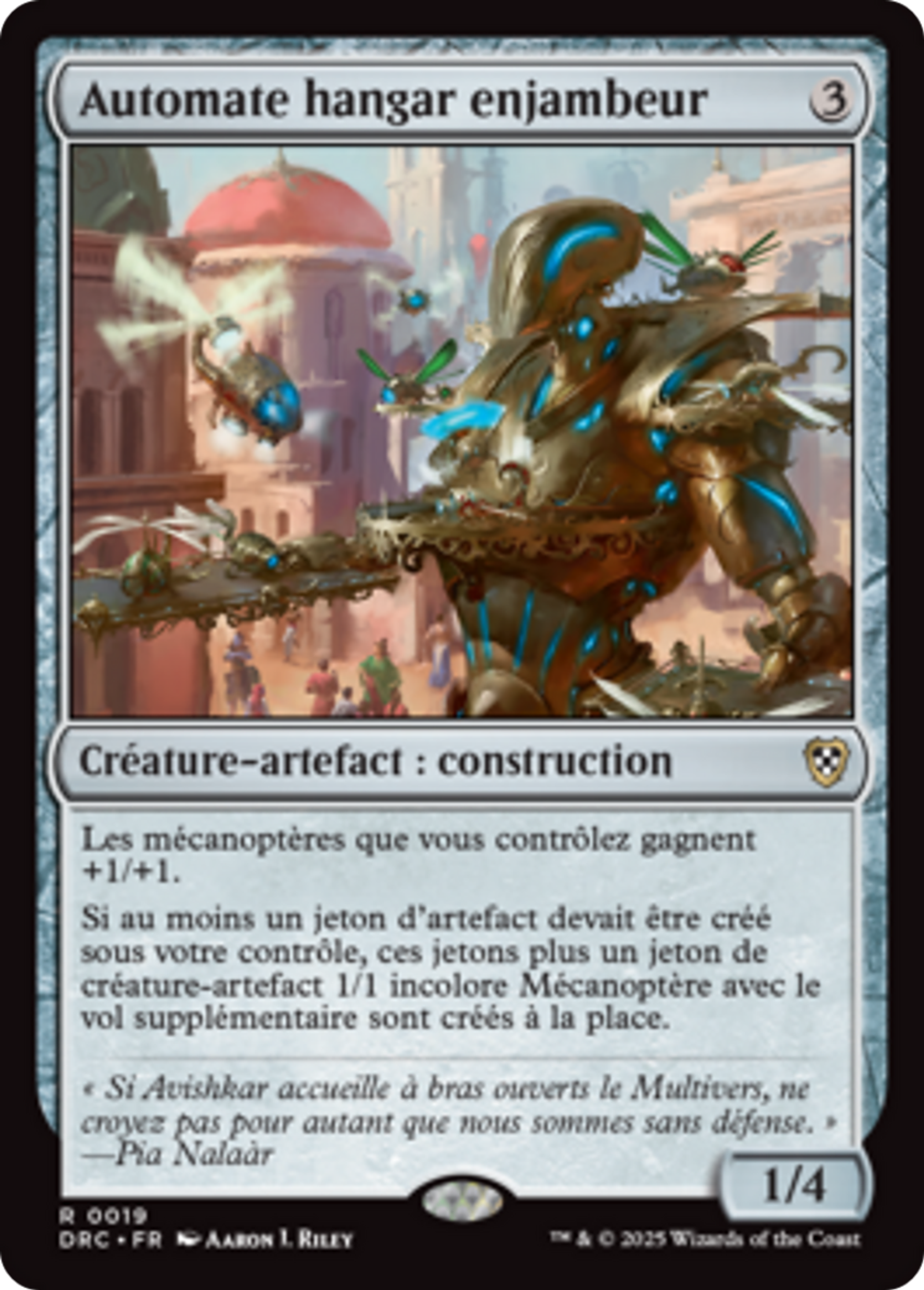 Automate hangar enjambeur — Aetherdrift Commander — Magic: The Gathering