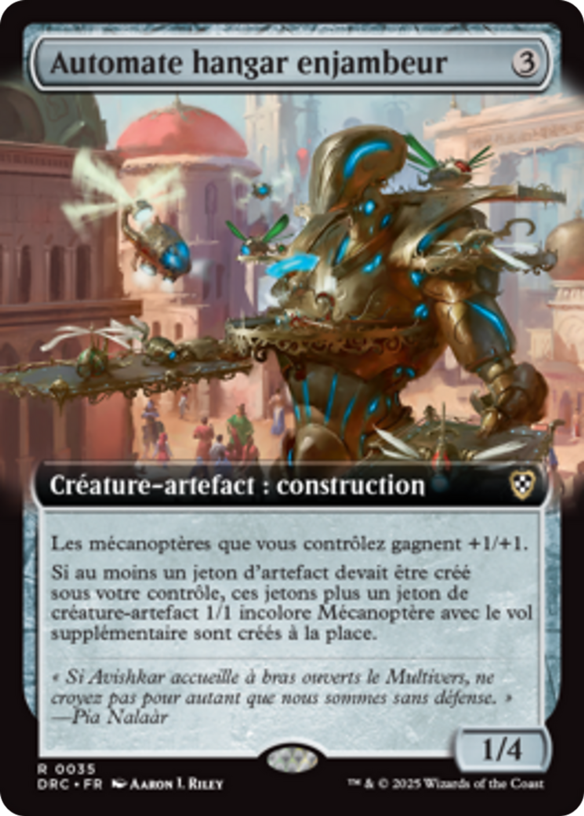Automate hangar enjambeur — Aetherdrift Commander — Magic: The Gathering