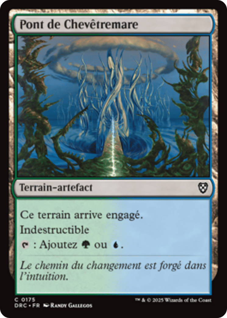 Pont de Chevêtremare — Aetherdrift Commander — Magic: The Gathering