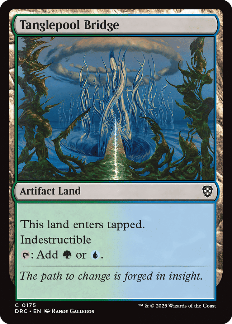 Tanglepool Bridge — Aetherdrift Commander — Magic: The Gathering