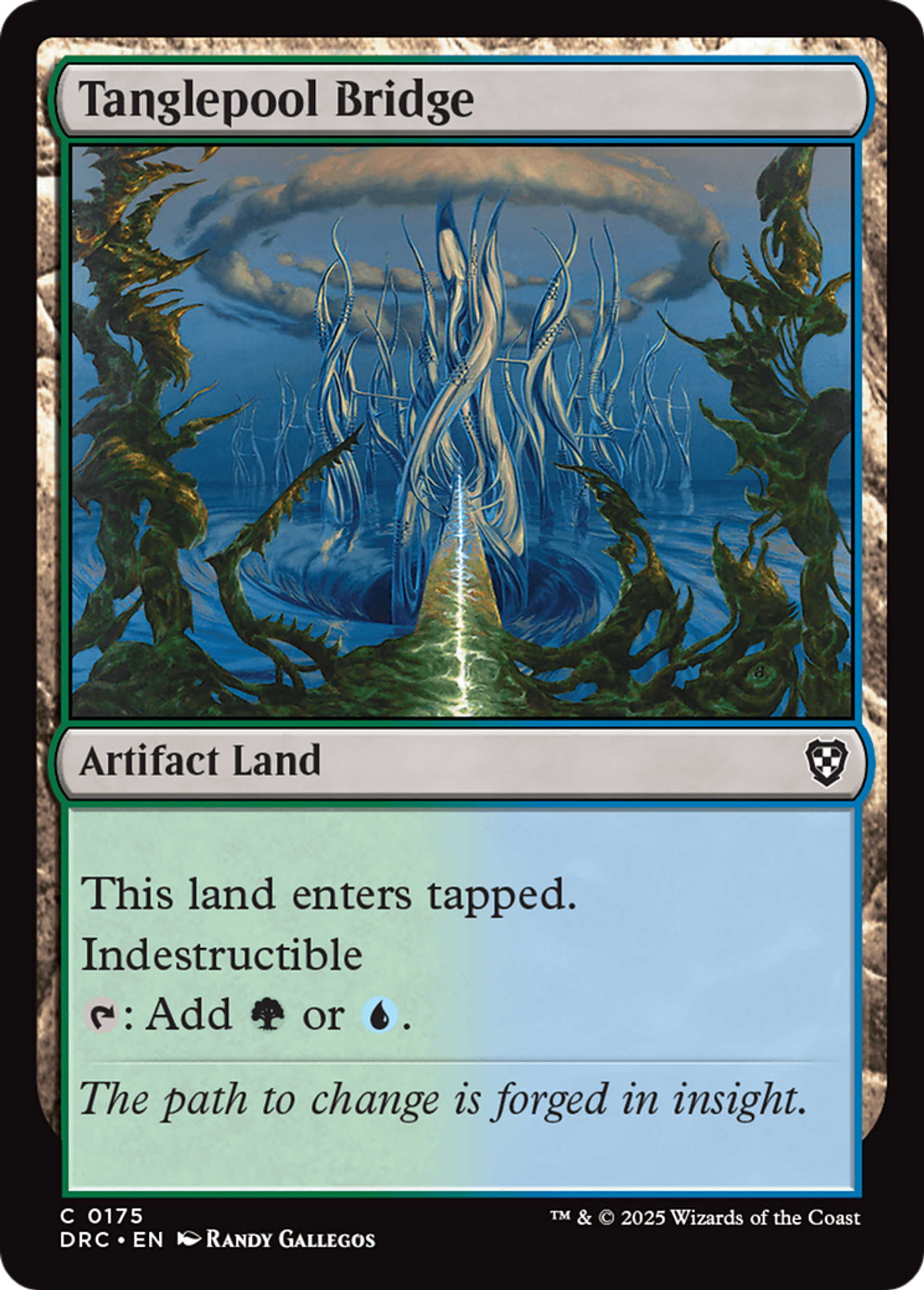 Tanglepool Bridge — Aetherdrift Commander — Magic: The Gathering