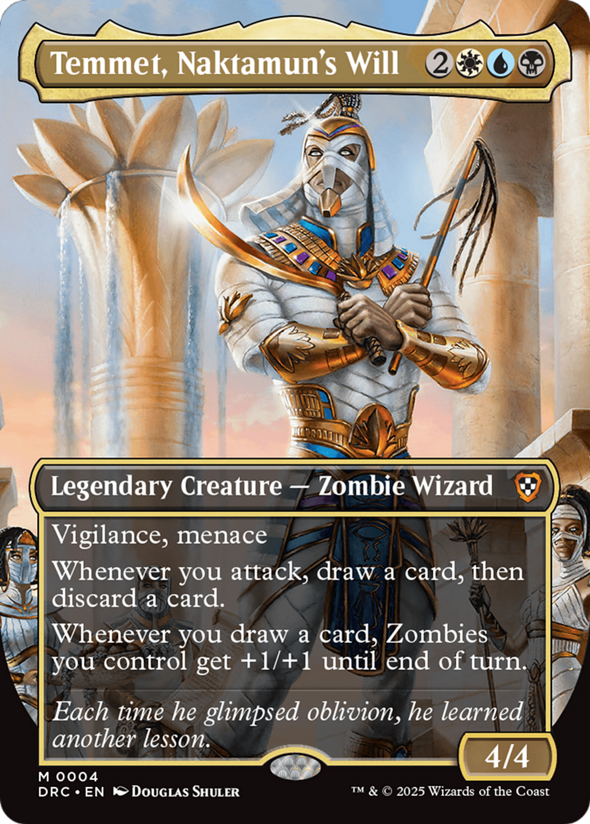 Temmet, Naktamun's Will — Aetherdrift Commander — Magic: The Gathering