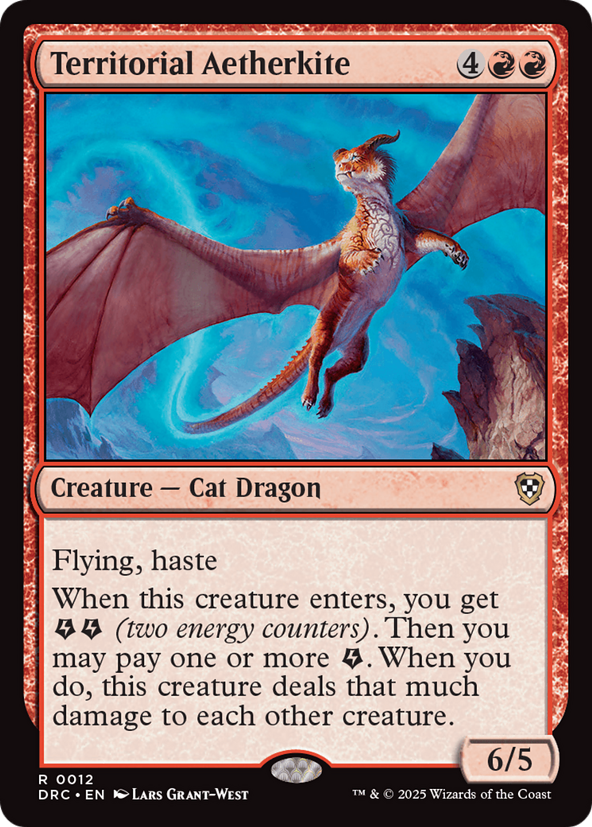 Territorial Aetherkite — Aetherdrift Commander — Magic: The Gathering