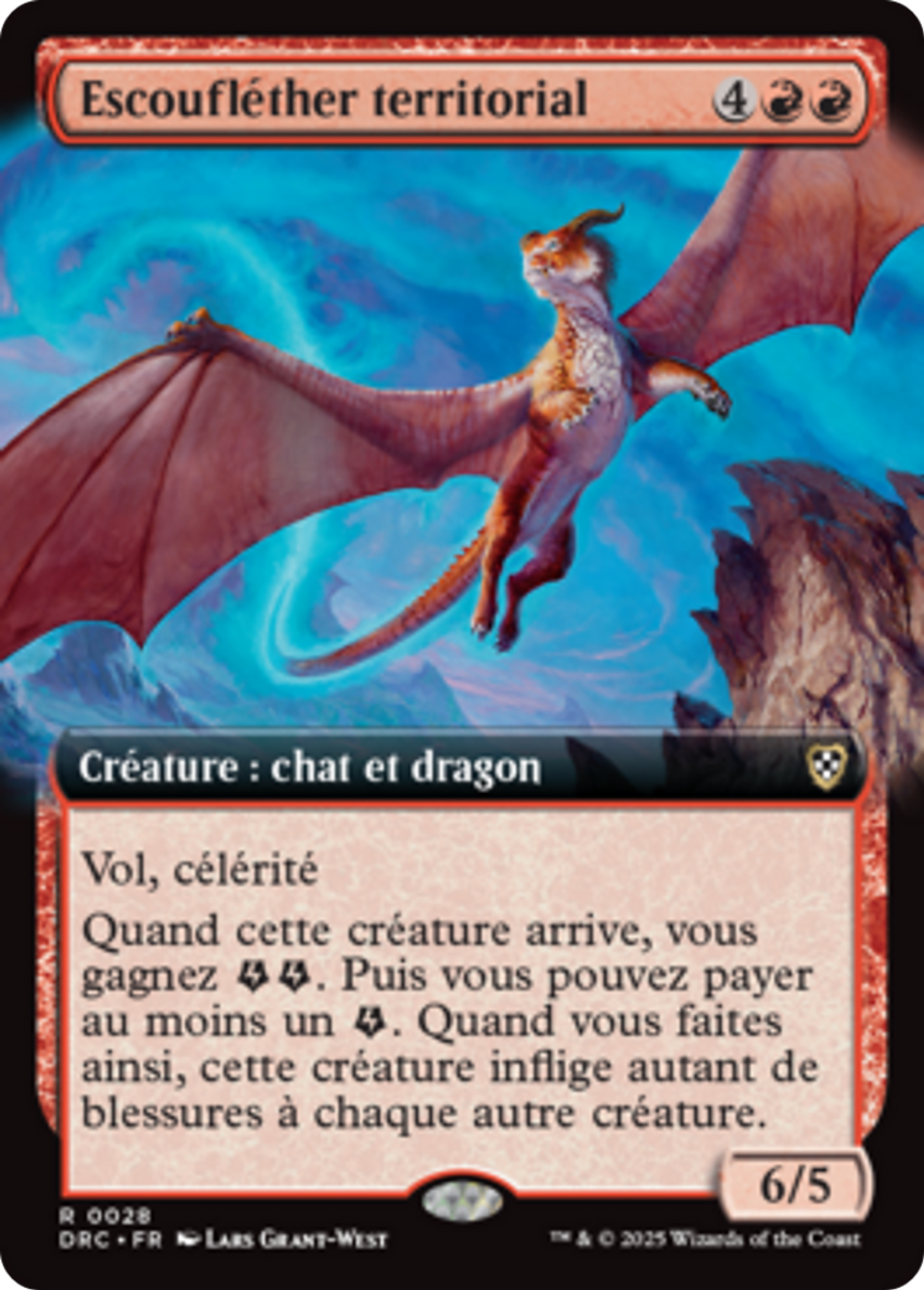 Escoufléther territorial — Aetherdrift Commander — Magic: The Gathering