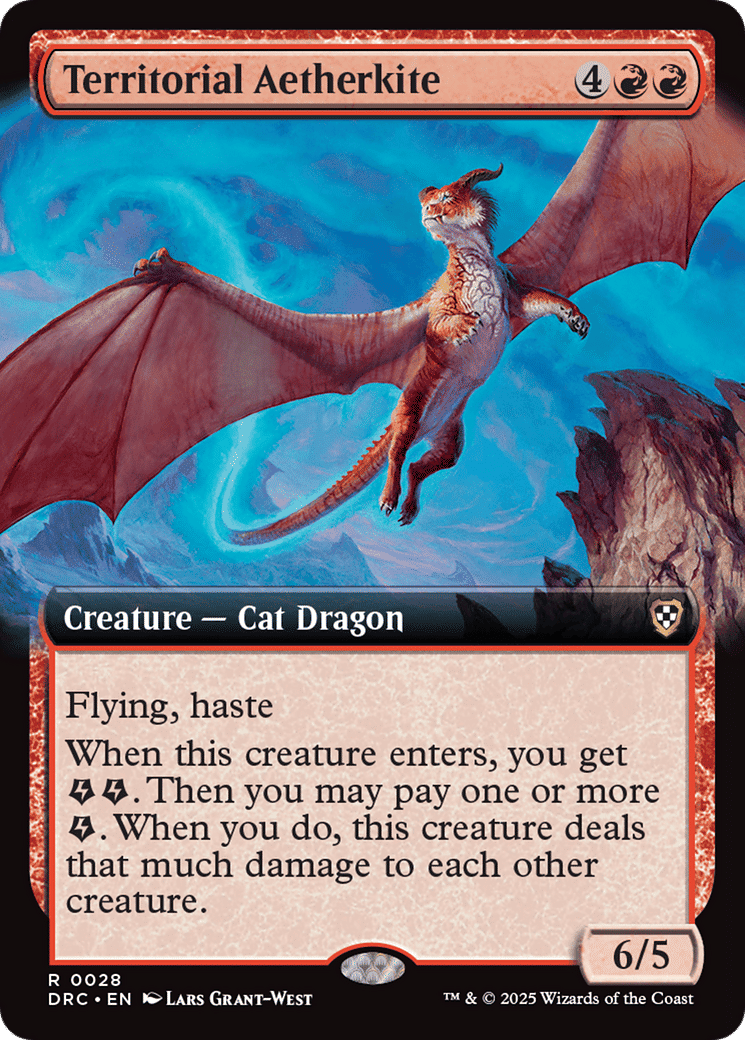 Territorial Aetherkite — Aetherdrift Commander — Magic: The Gathering