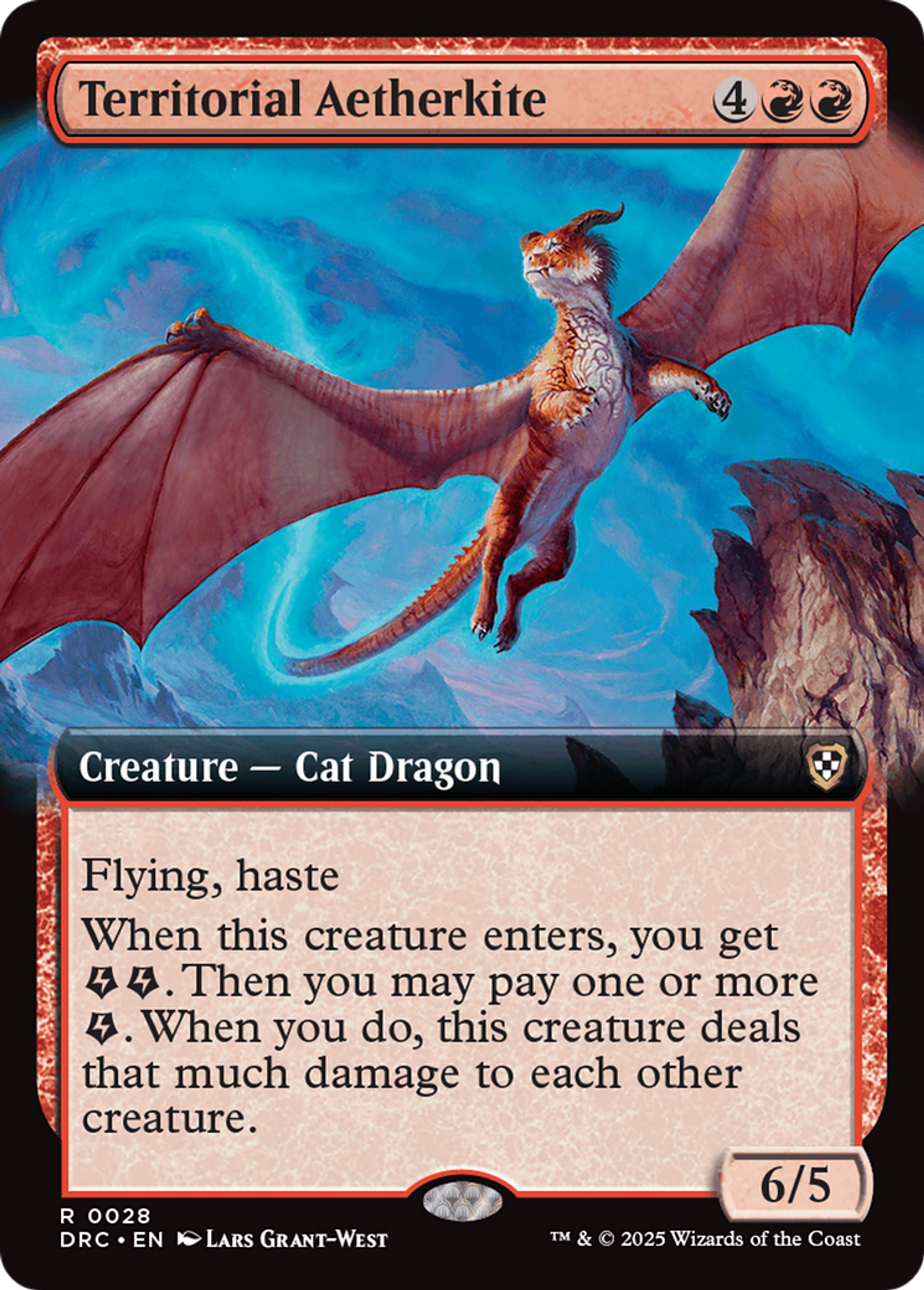 Territorial Aetherkite — Aetherdrift Commander — Magic: The Gathering