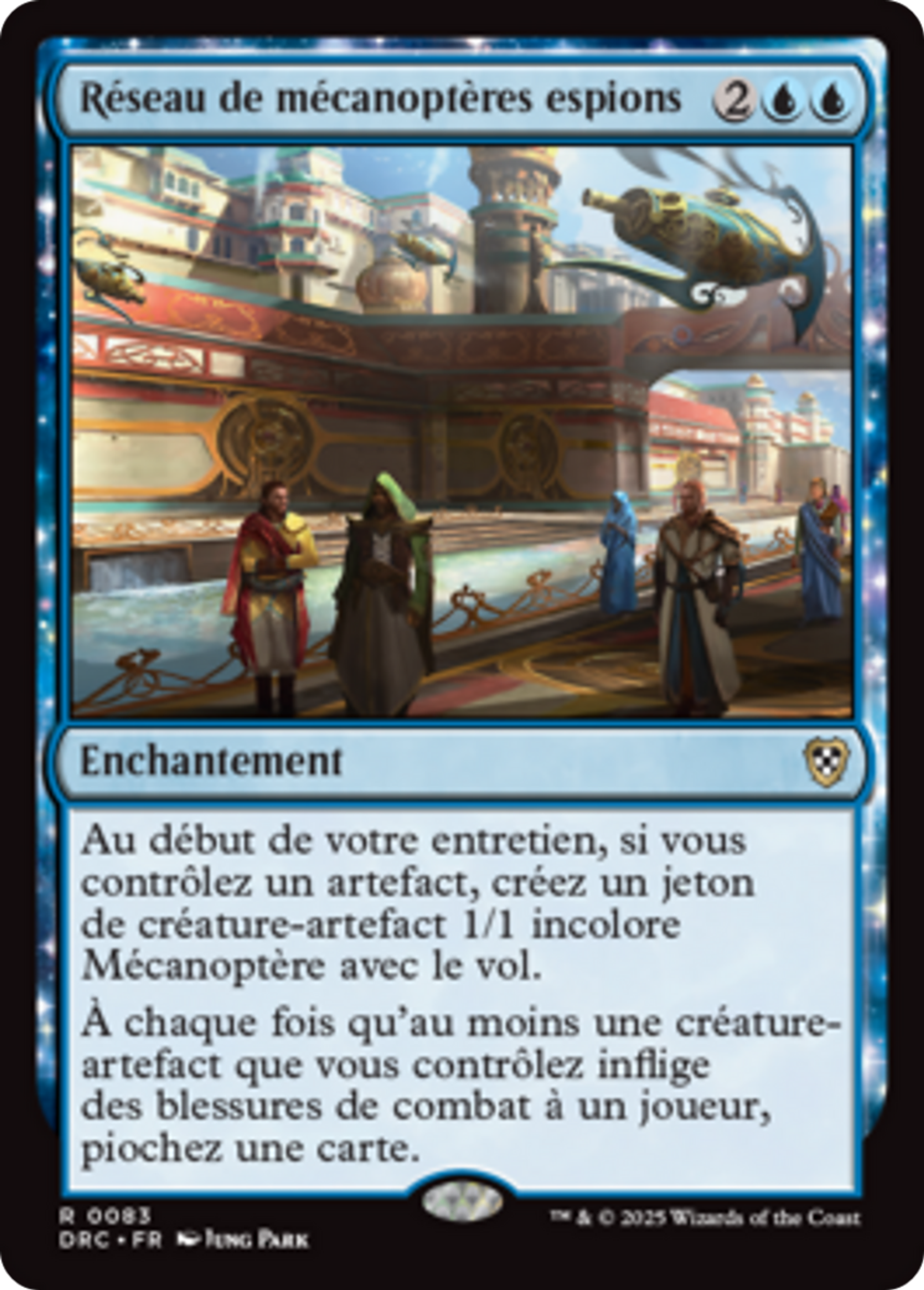 Réseau de mécanoptères espions — Aetherdrift Commander — Magic: The Gathering