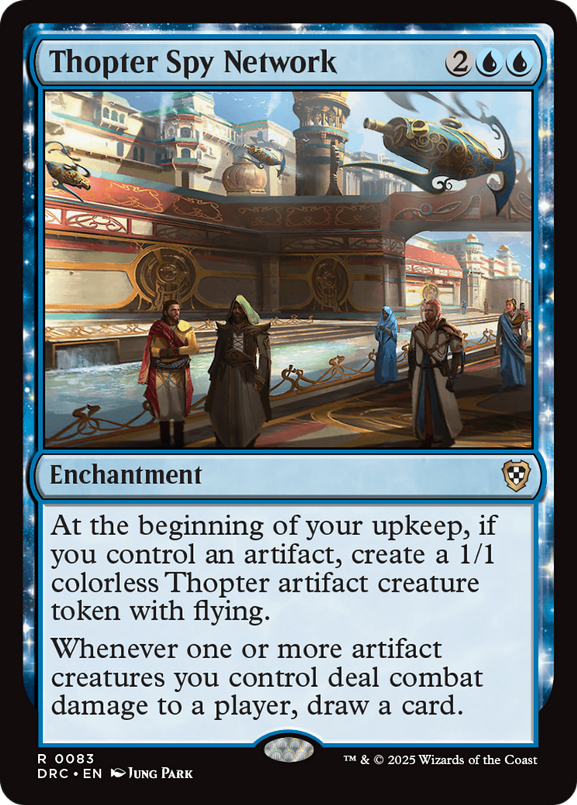 Thopter Spy Network — Aetherdrift Commander — Magic: The Gathering