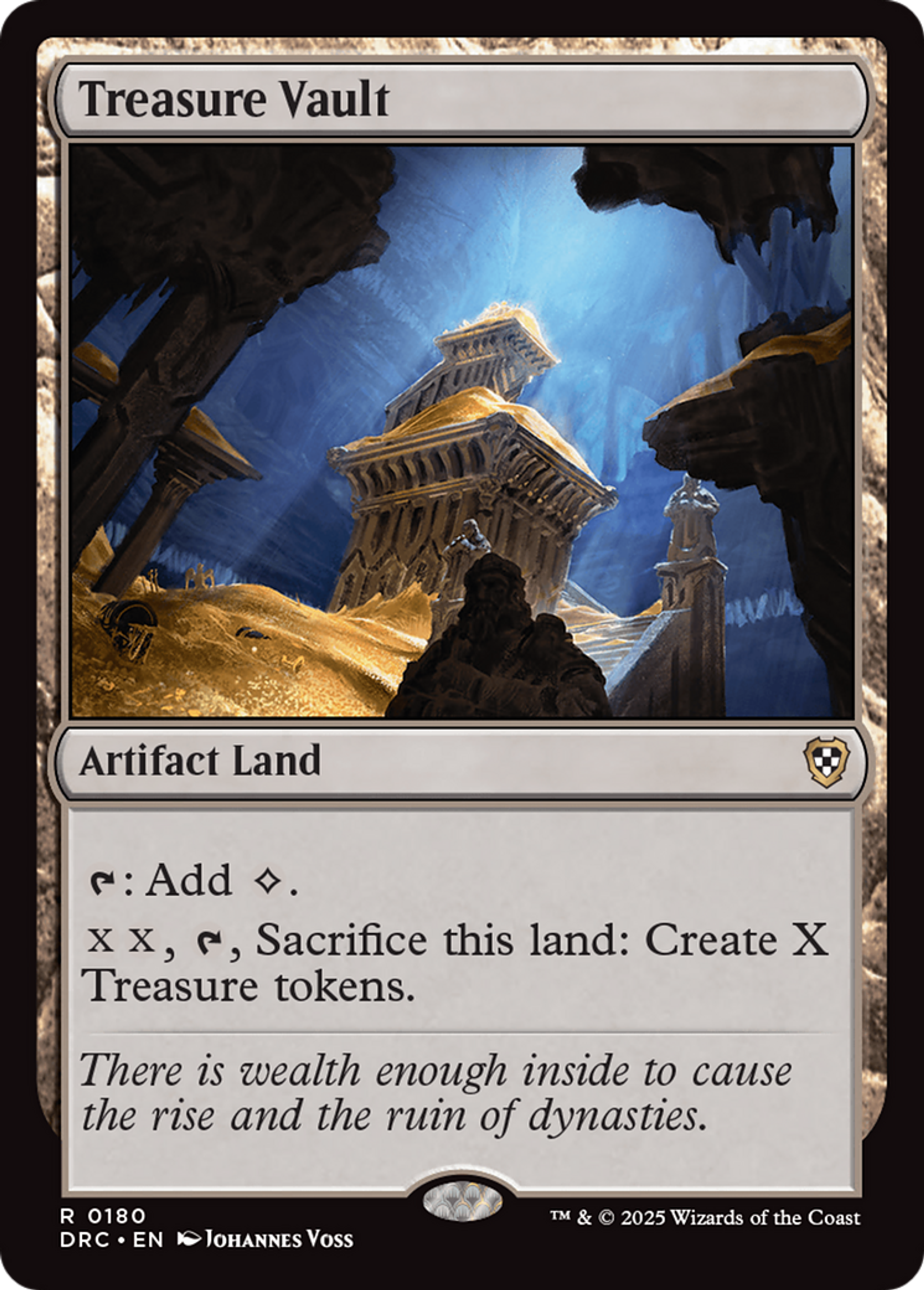 Treasure Vault — Aetherdrift Commander — Magic: The Gathering