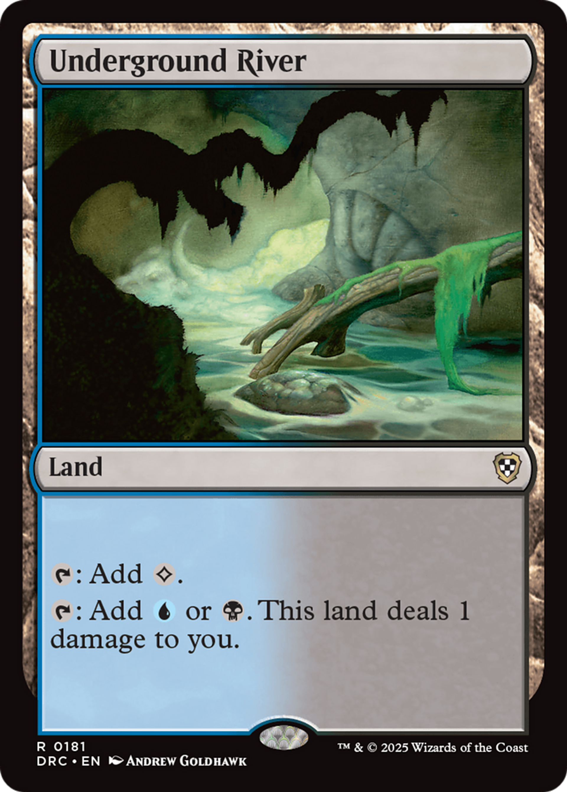Underground River — Aetherdrift Commander — Magic: The Gathering