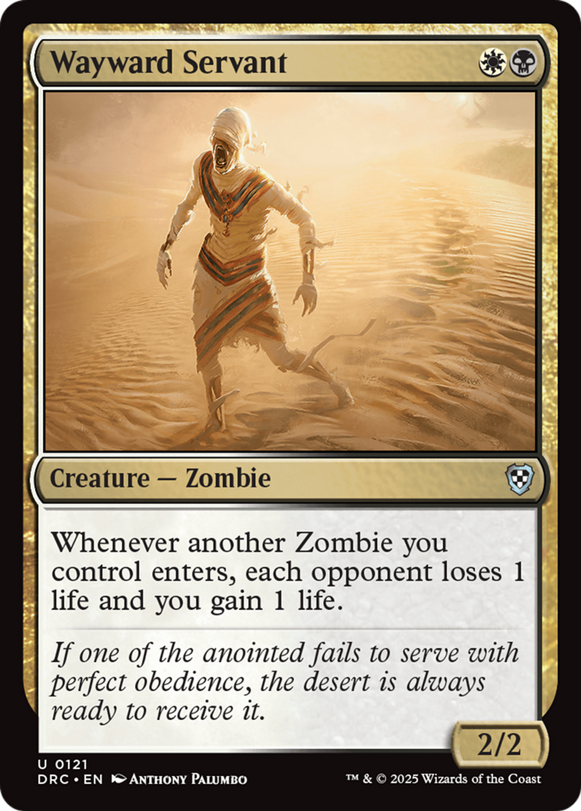 Wayward Servant — Aetherdrift Commander — Magic: The Gathering