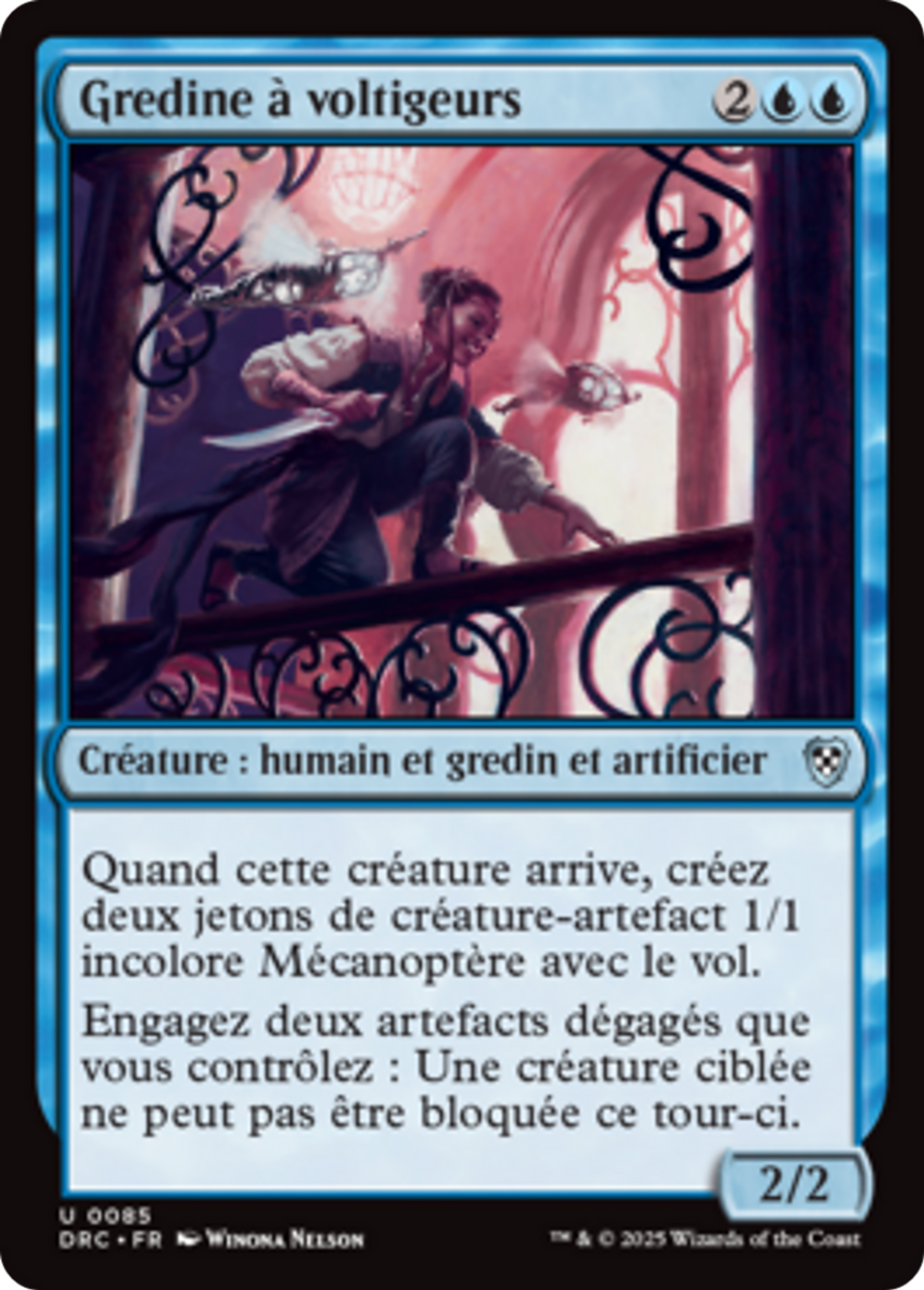 Gredine à voltigeurs — Aetherdrift Commander — Magic: The Gathering
