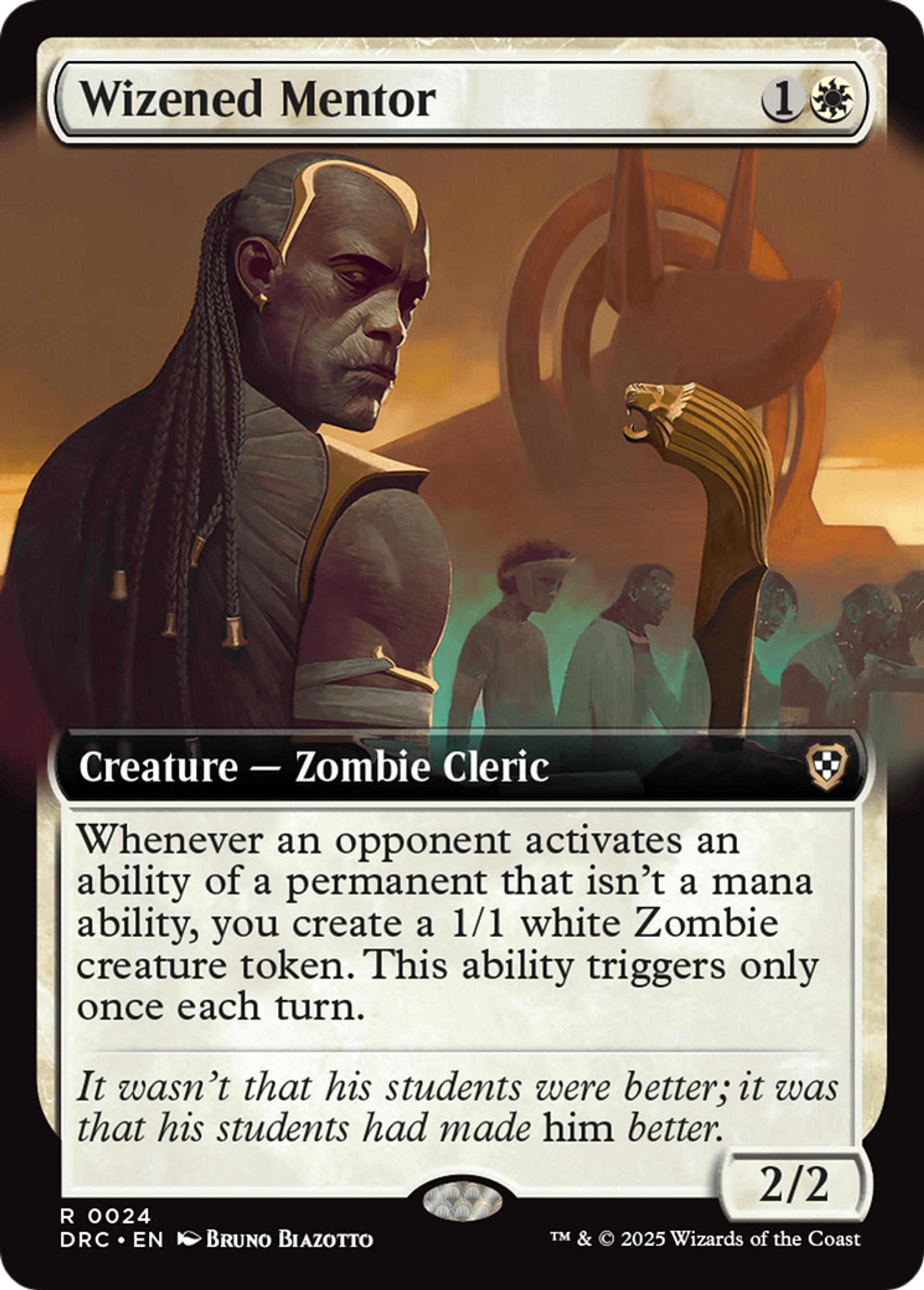 Wizened Mentor — Aetherdrift Commander — Magic: The Gathering