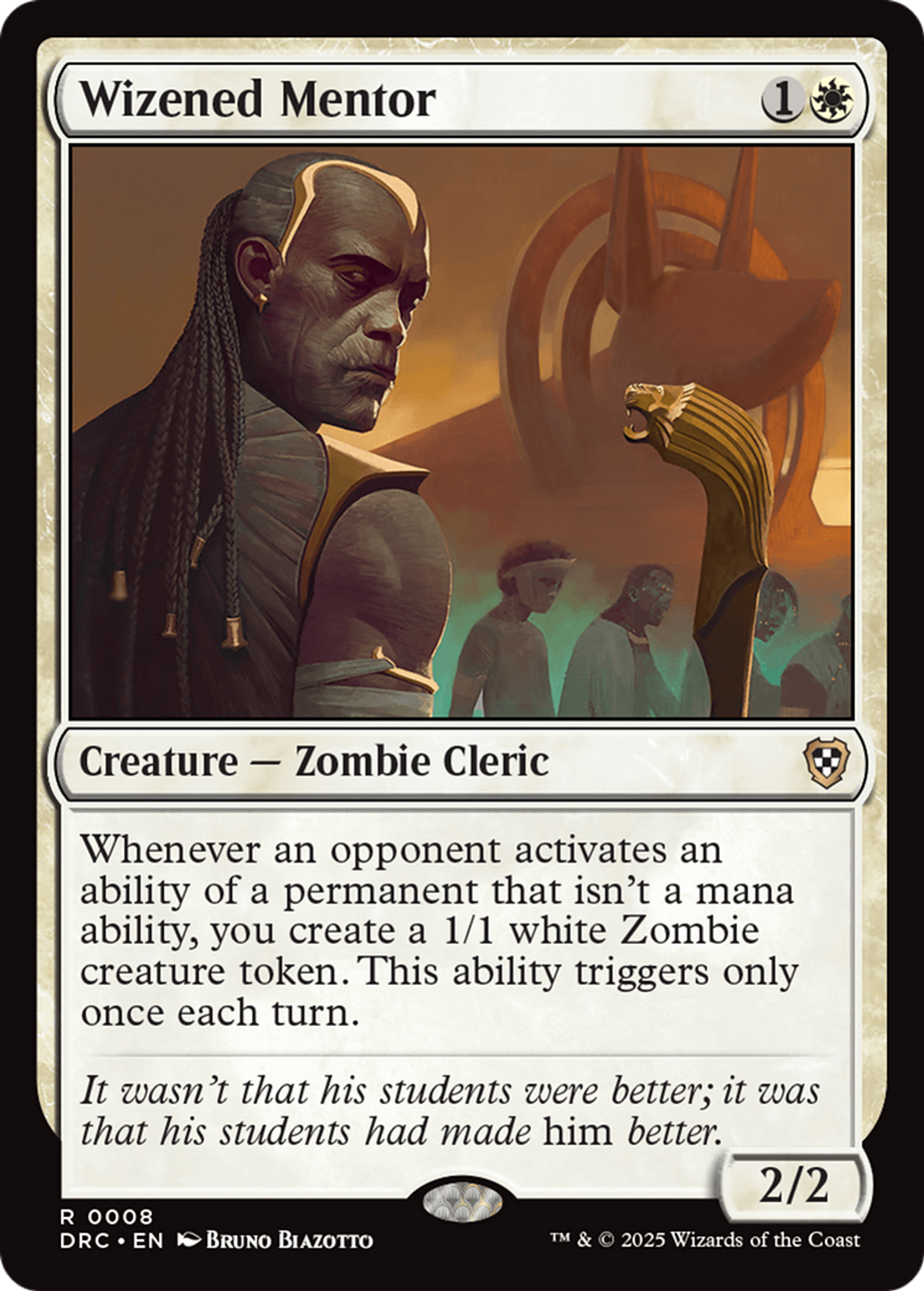 Wizened Mentor — Aetherdrift Commander — Magic: The Gathering