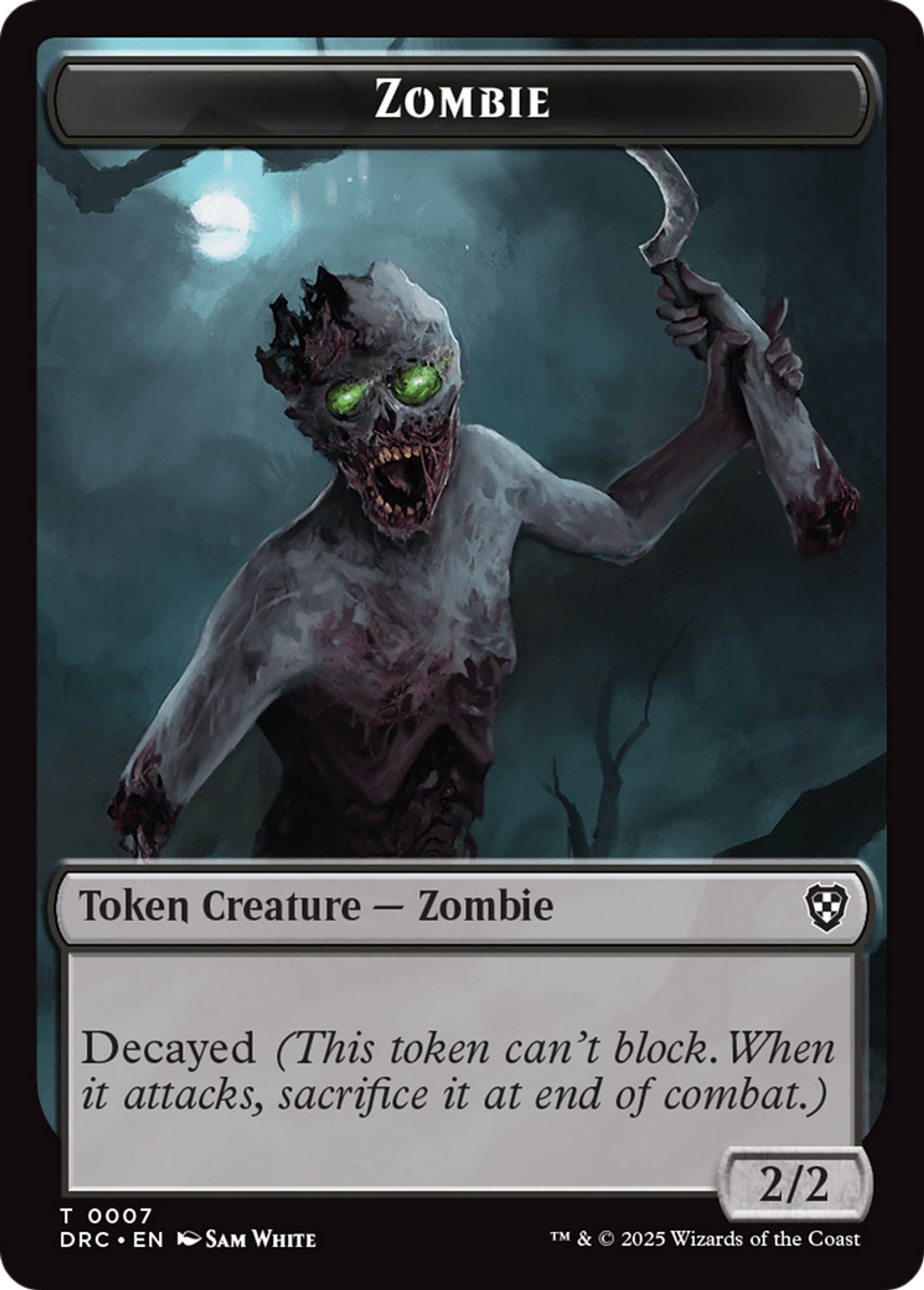 Zombie — Aetherdrift Commander — Magic: The Gathering