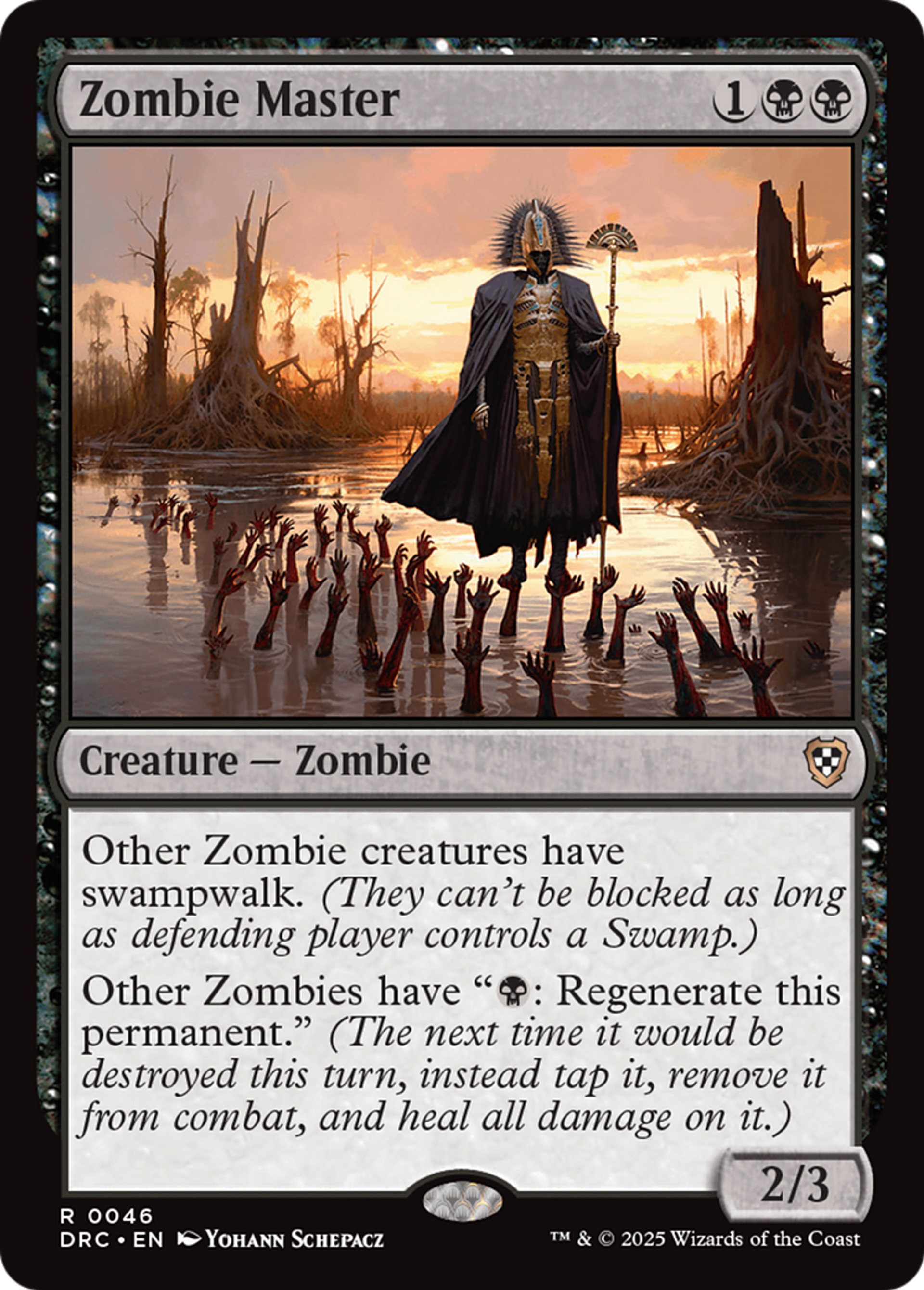 Zombie Master — Aetherdrift Commander — Magic: The Gathering