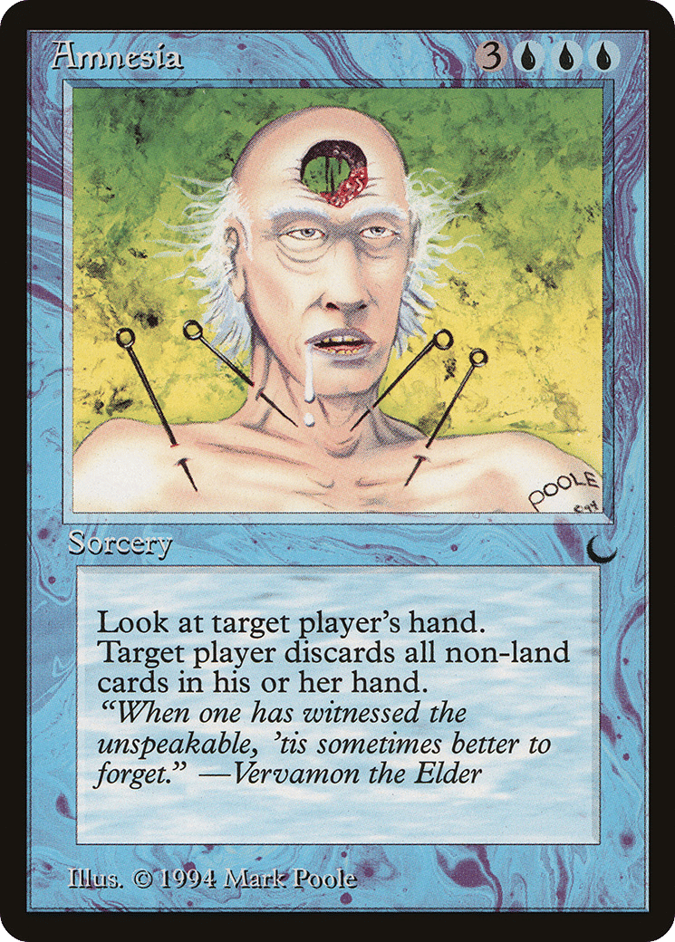 Amnesia — The Dark — Magic: The Gathering