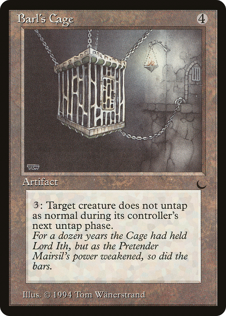 Barl's Cage — The Dark — Magic: The Gathering