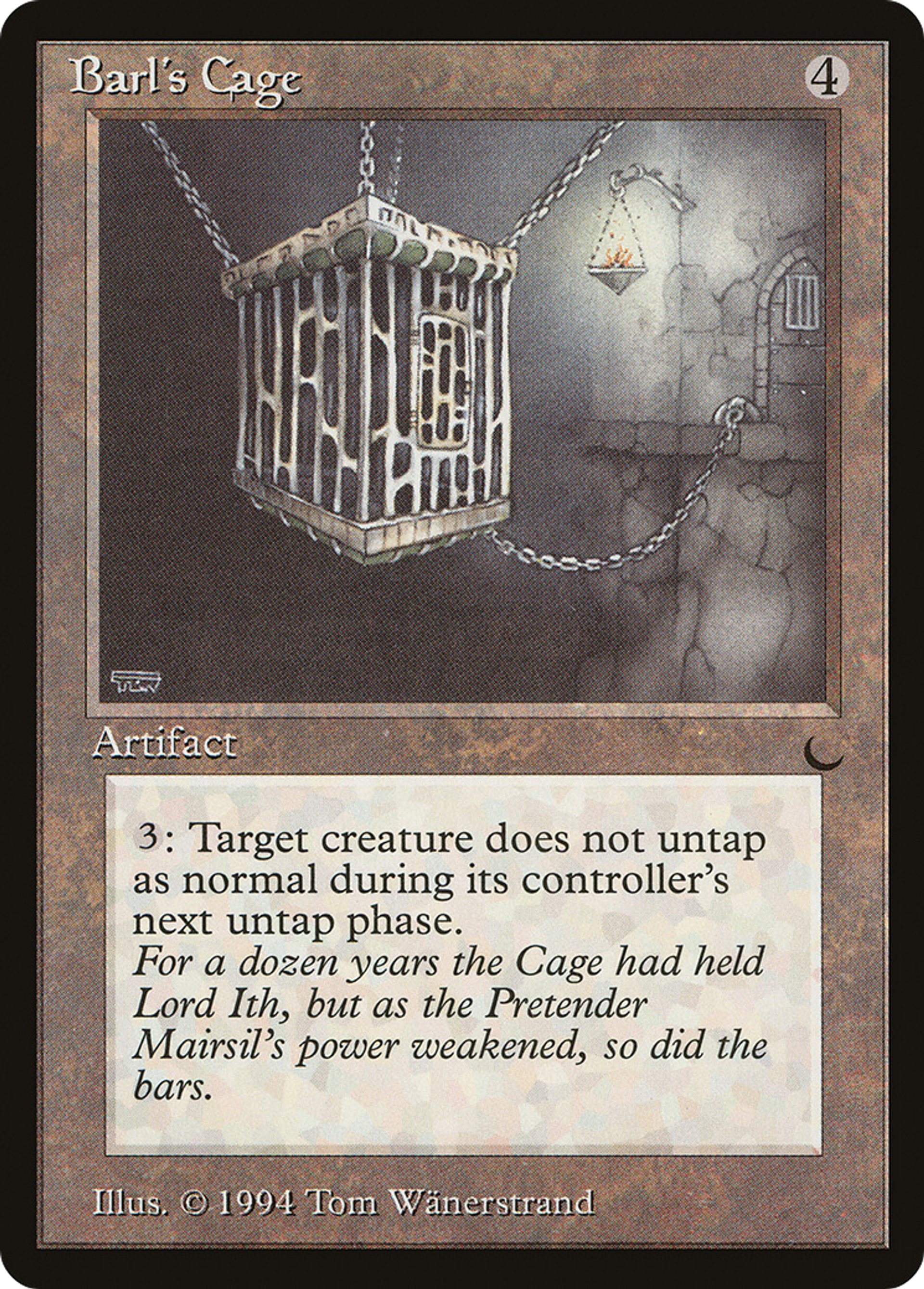 Barl's Cage — The Dark — Magic: The Gathering