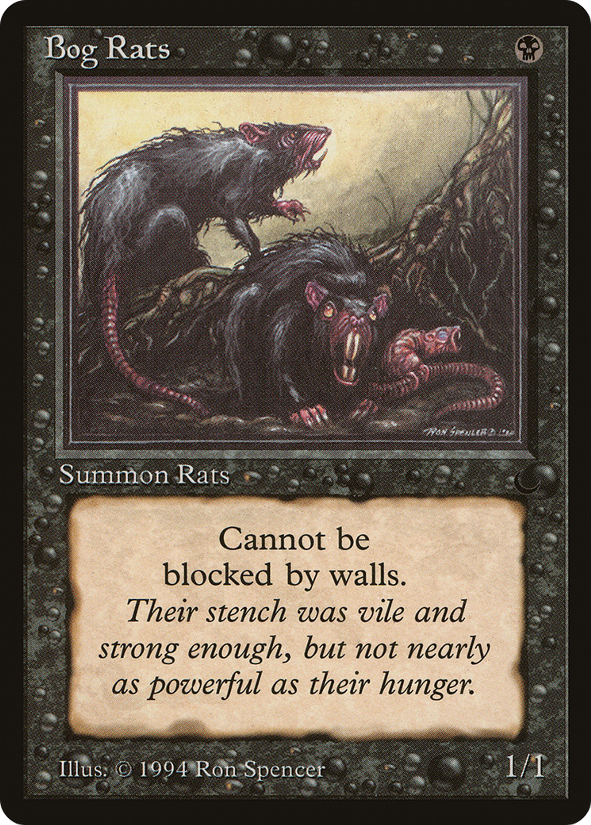 Bog Rats — The Dark — Magic: The Gathering