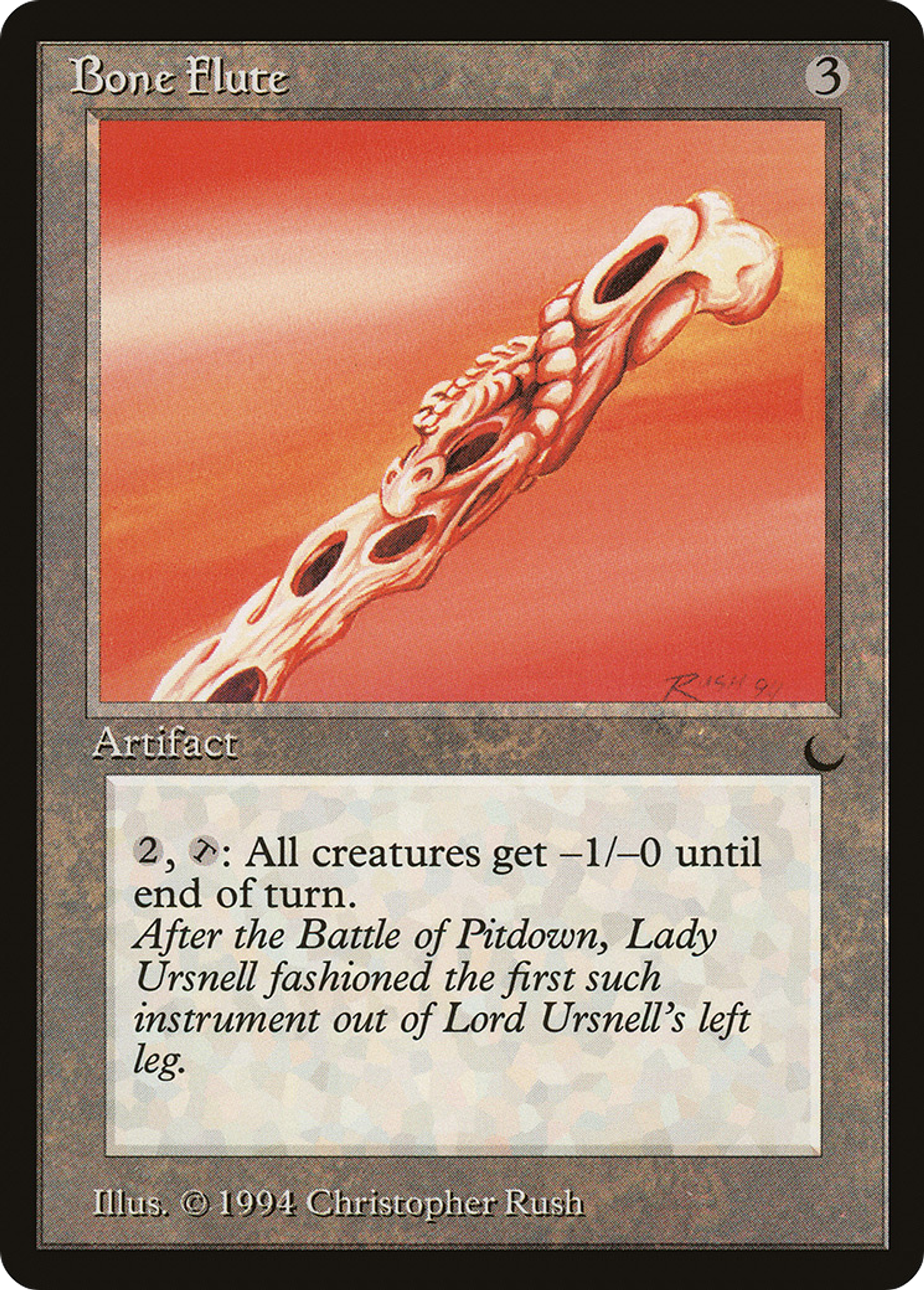 Bone Flute — The Dark — Magic: The Gathering