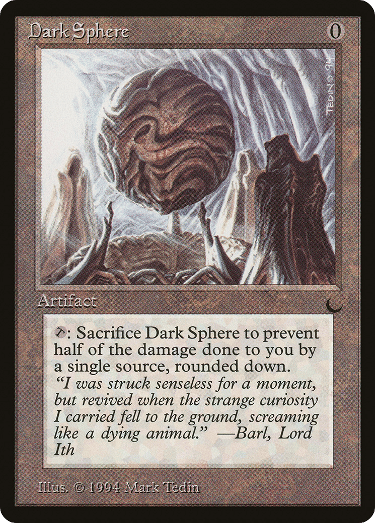 Dark Sphere — The Dark — Magic: The Gathering