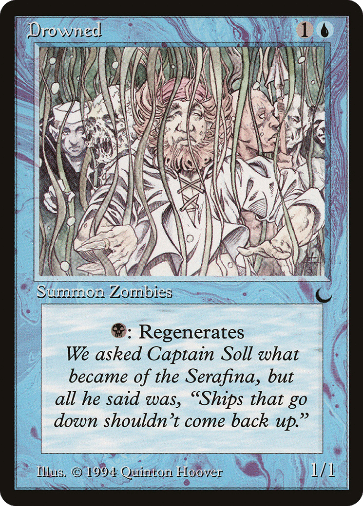 Drowned — The Dark — Magic: The Gathering