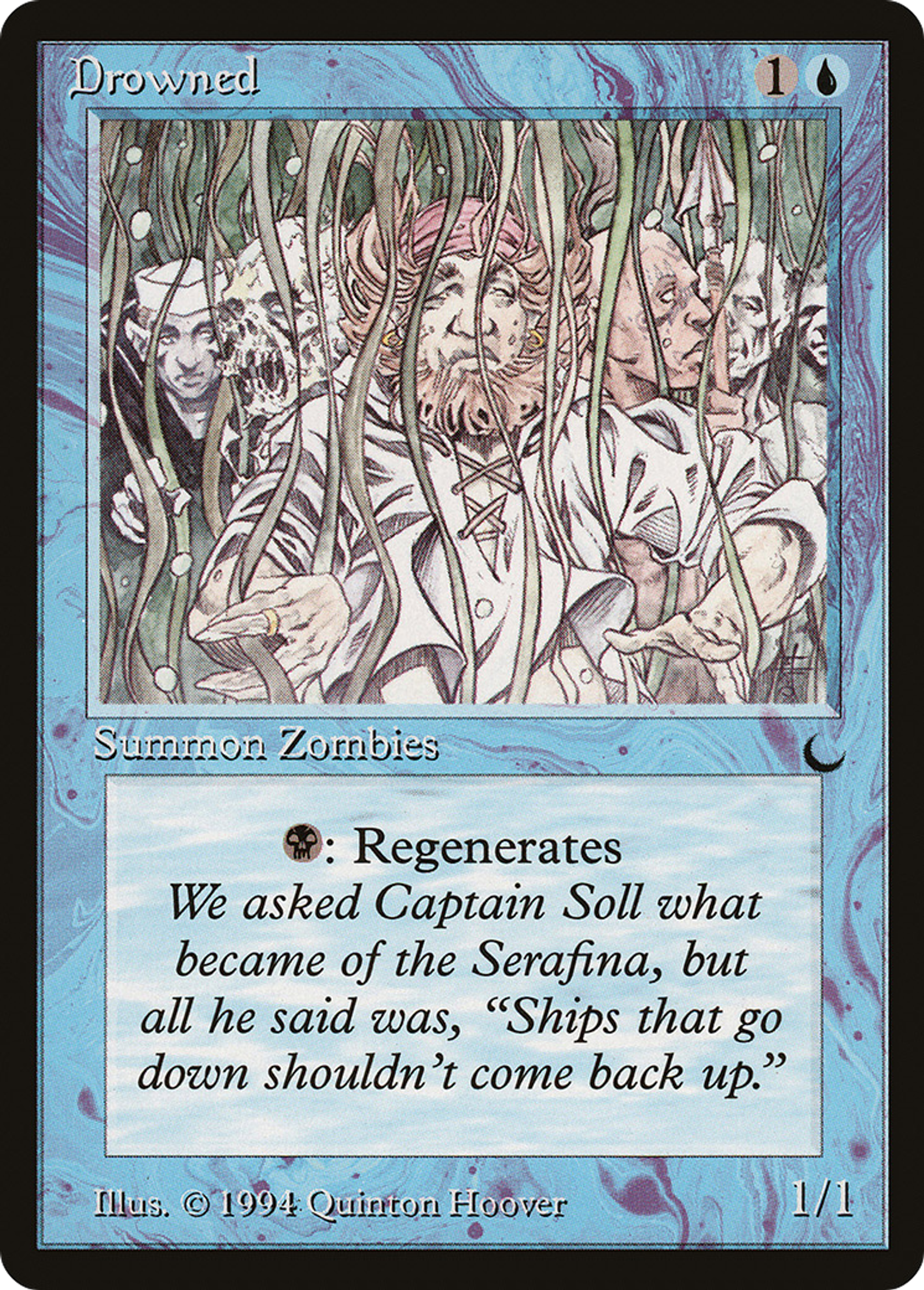 Drowned — The Dark — Magic: The Gathering