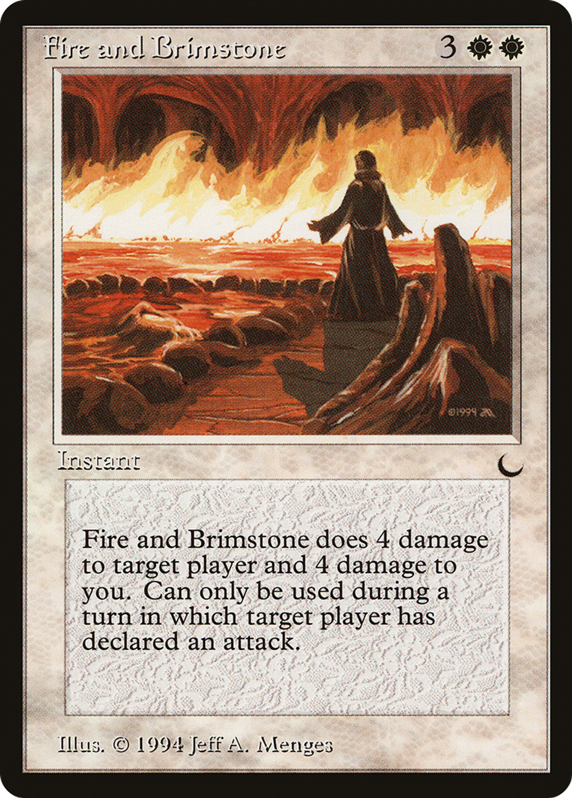 Fire and Brimstone — The Dark — Magic: The Gathering
