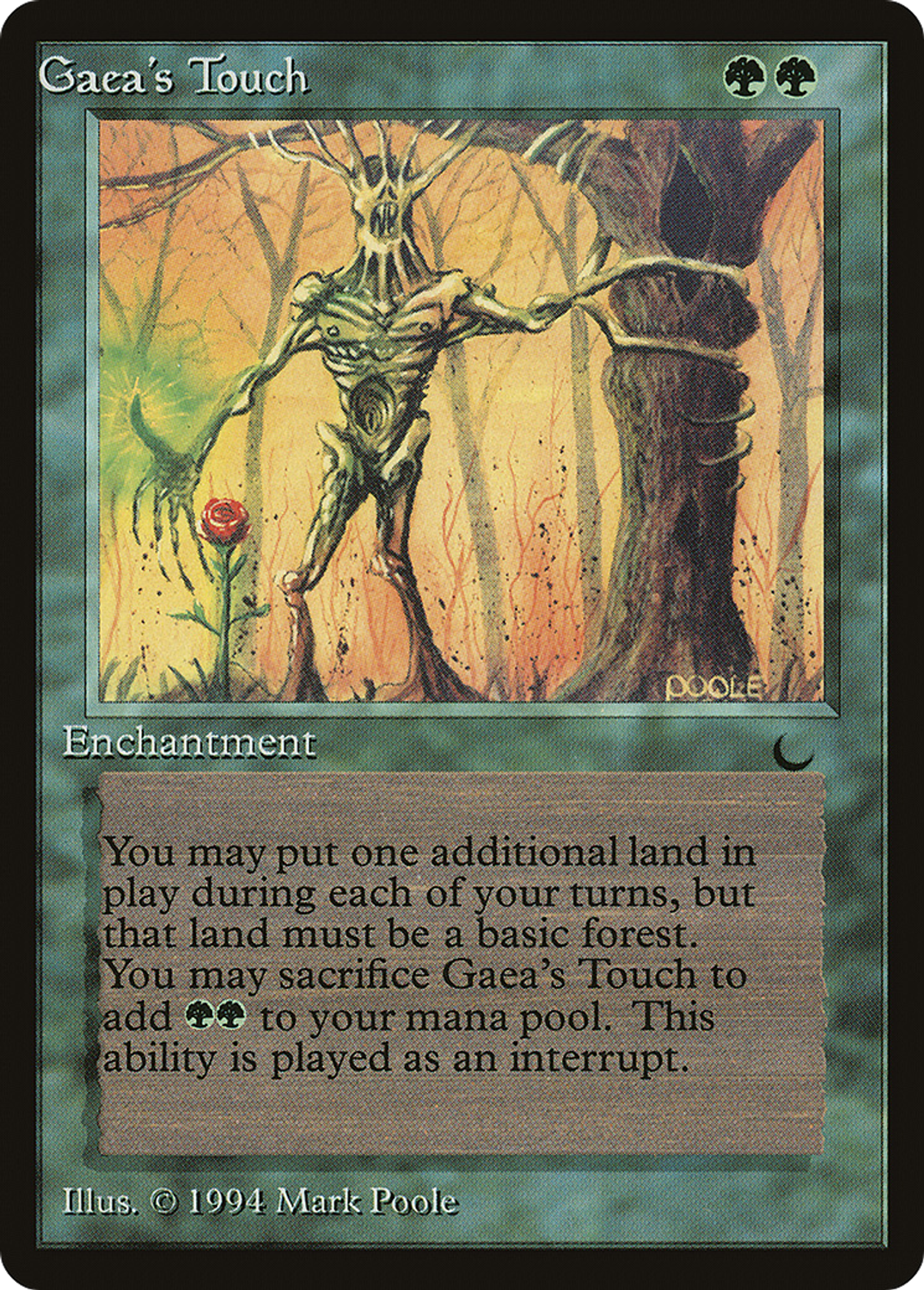 Gaea's Touch — The Dark — Magic: The Gathering