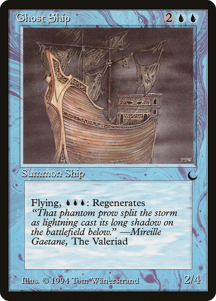 Navire fantôme — The Dark — Magic: The Gathering