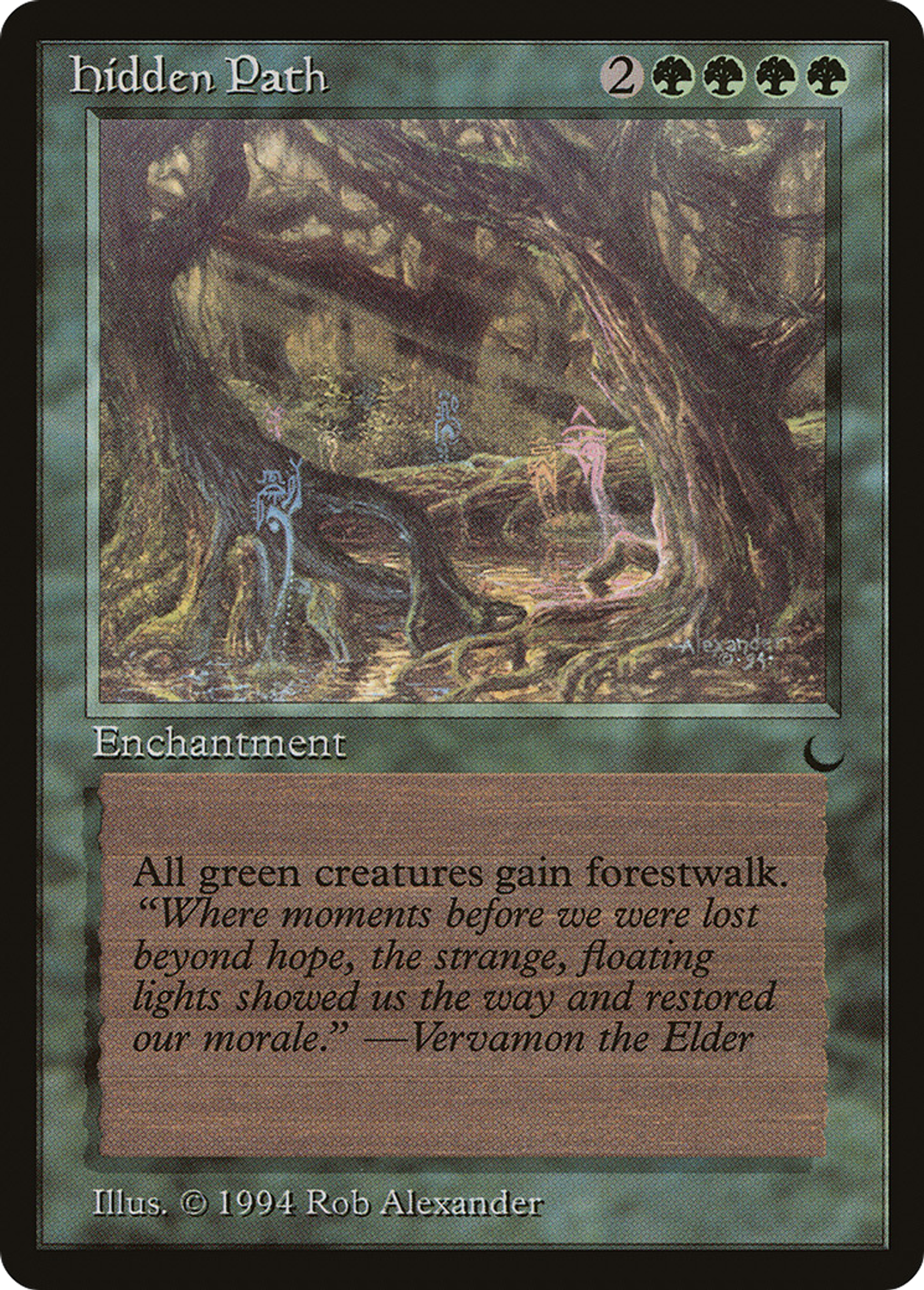 Hidden Path — The Dark — Magic: The Gathering