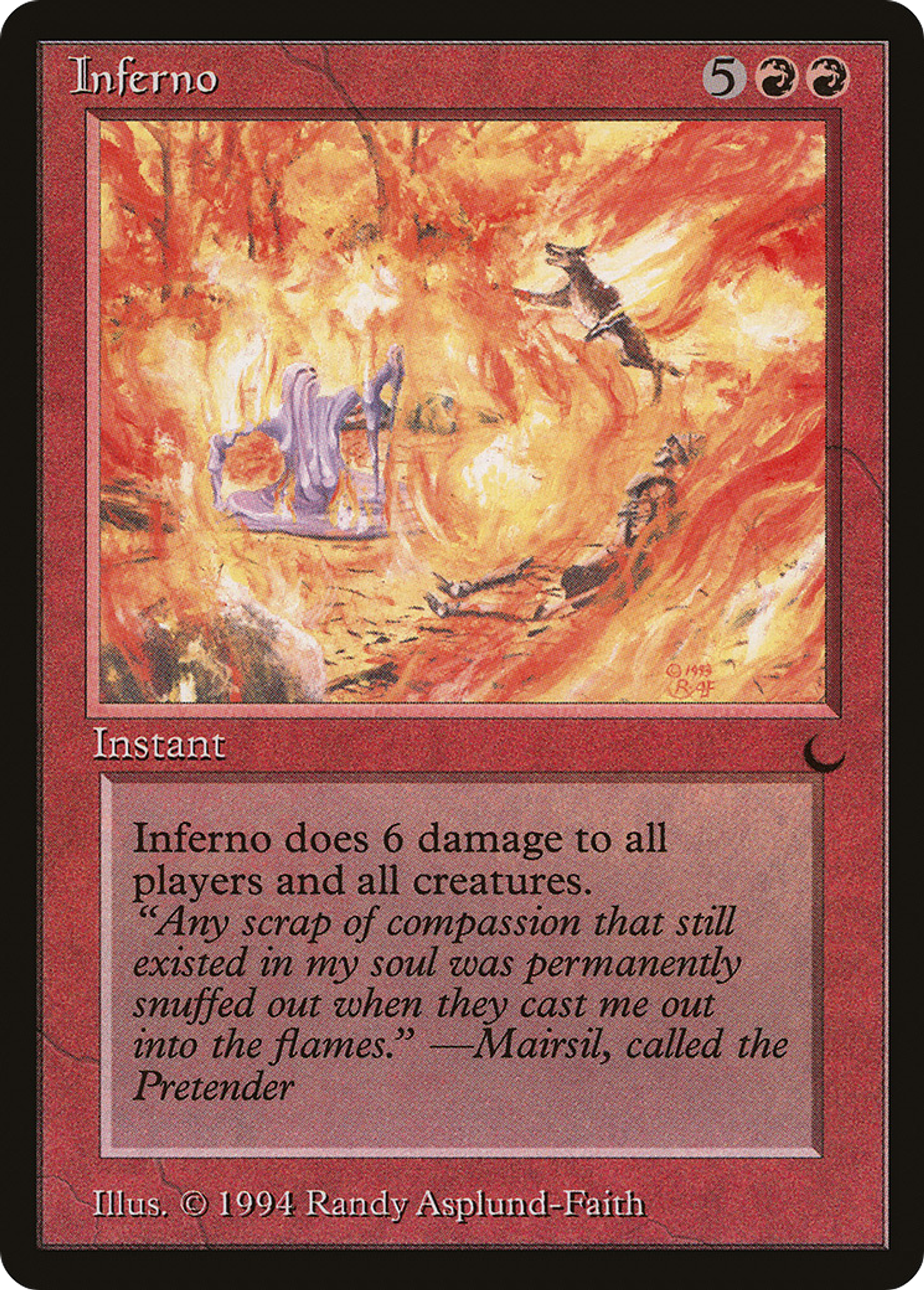 Inferno — The Dark — Magic: The Gathering