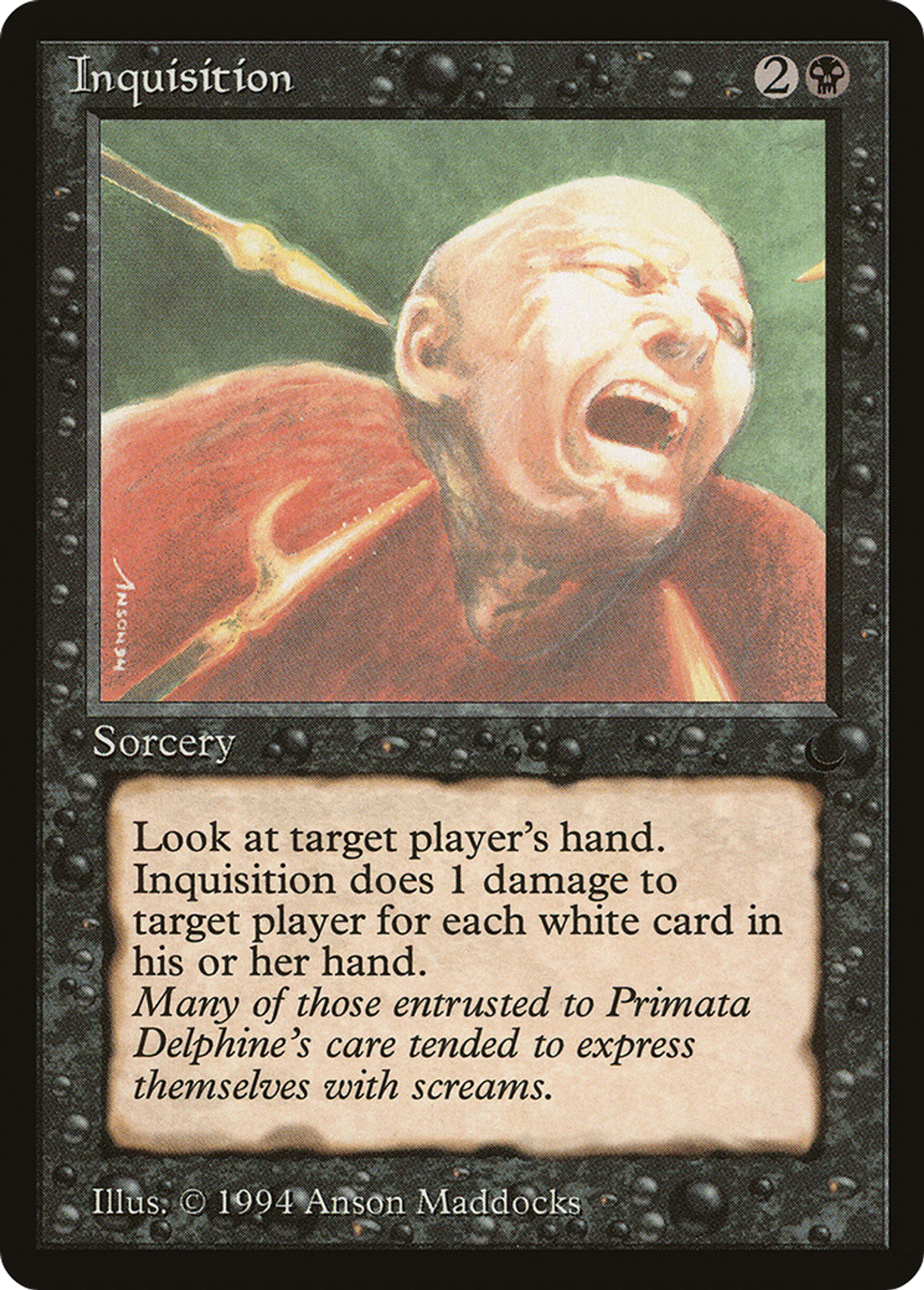 Inquisition — The Dark — Magic: The Gathering
