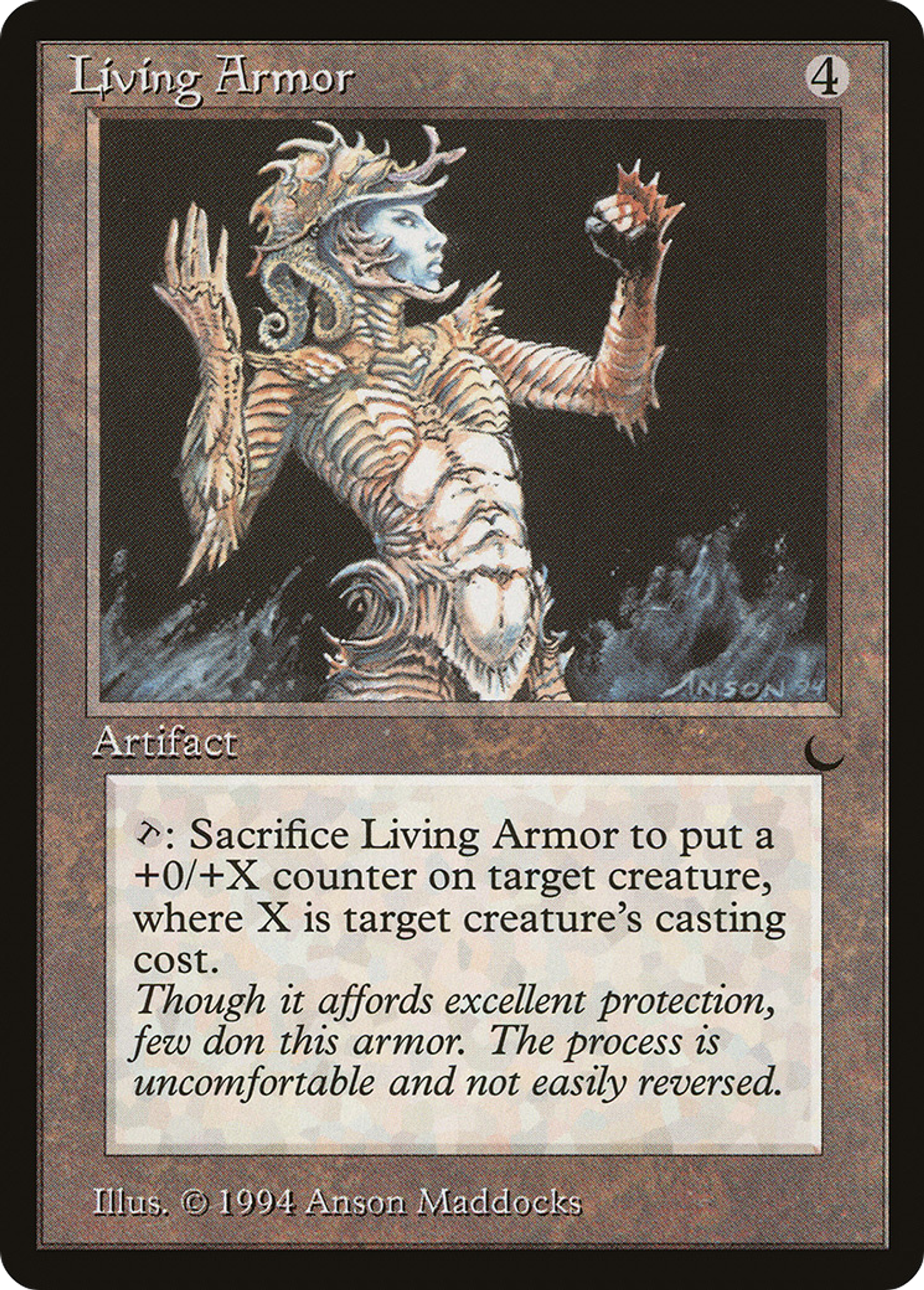 Living Armor — The Dark — Magic: The Gathering