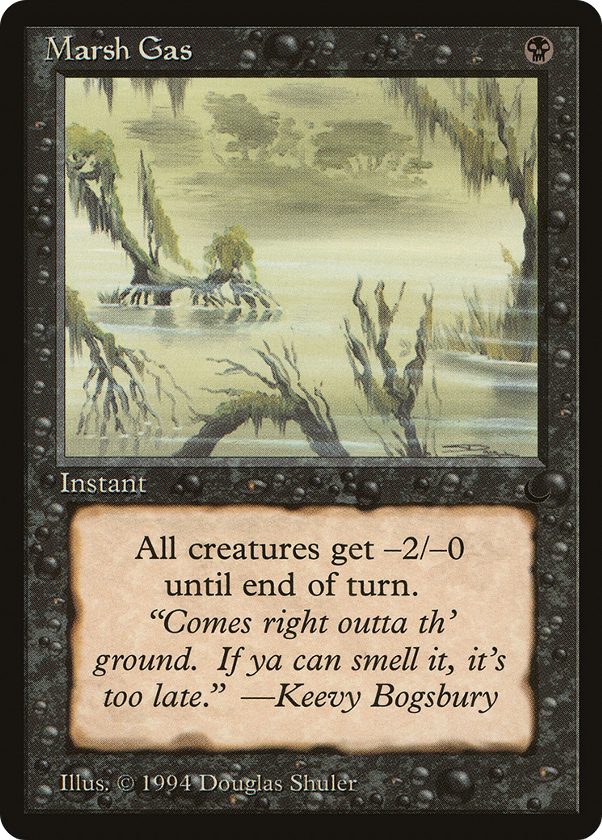 Marsh Gas — The Dark — Magic: The Gathering