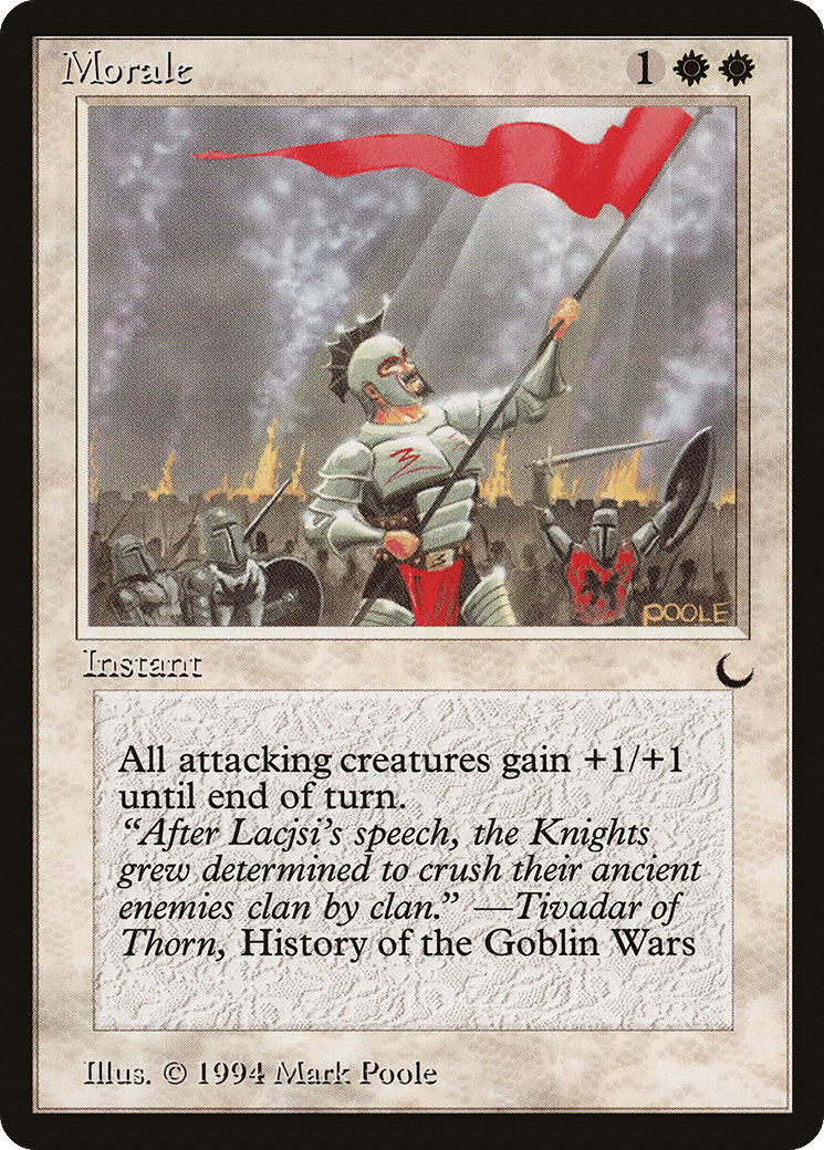 Morale — The Dark — Magic: The Gathering