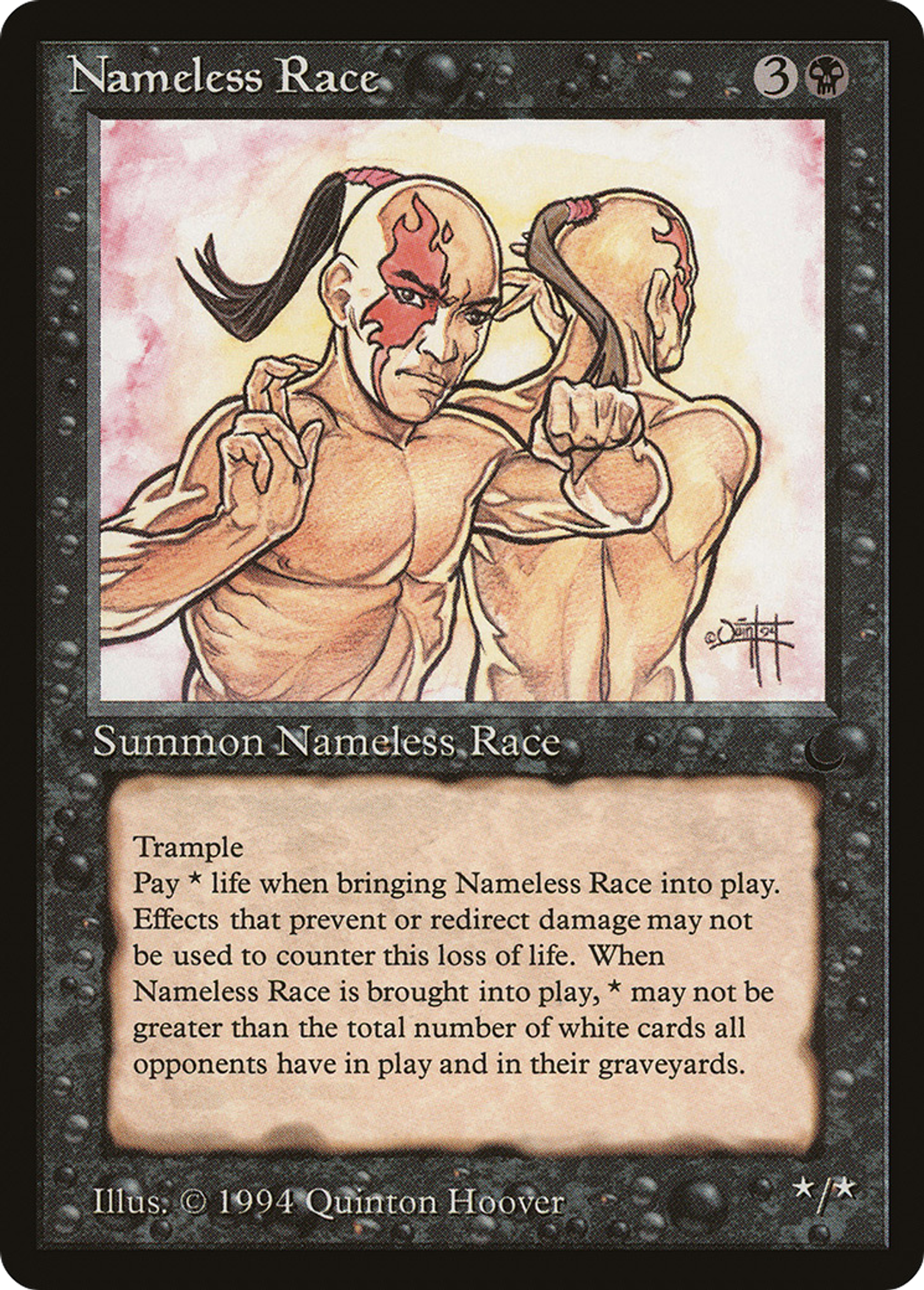 Nameless Race — The Dark — Magic: The Gathering
