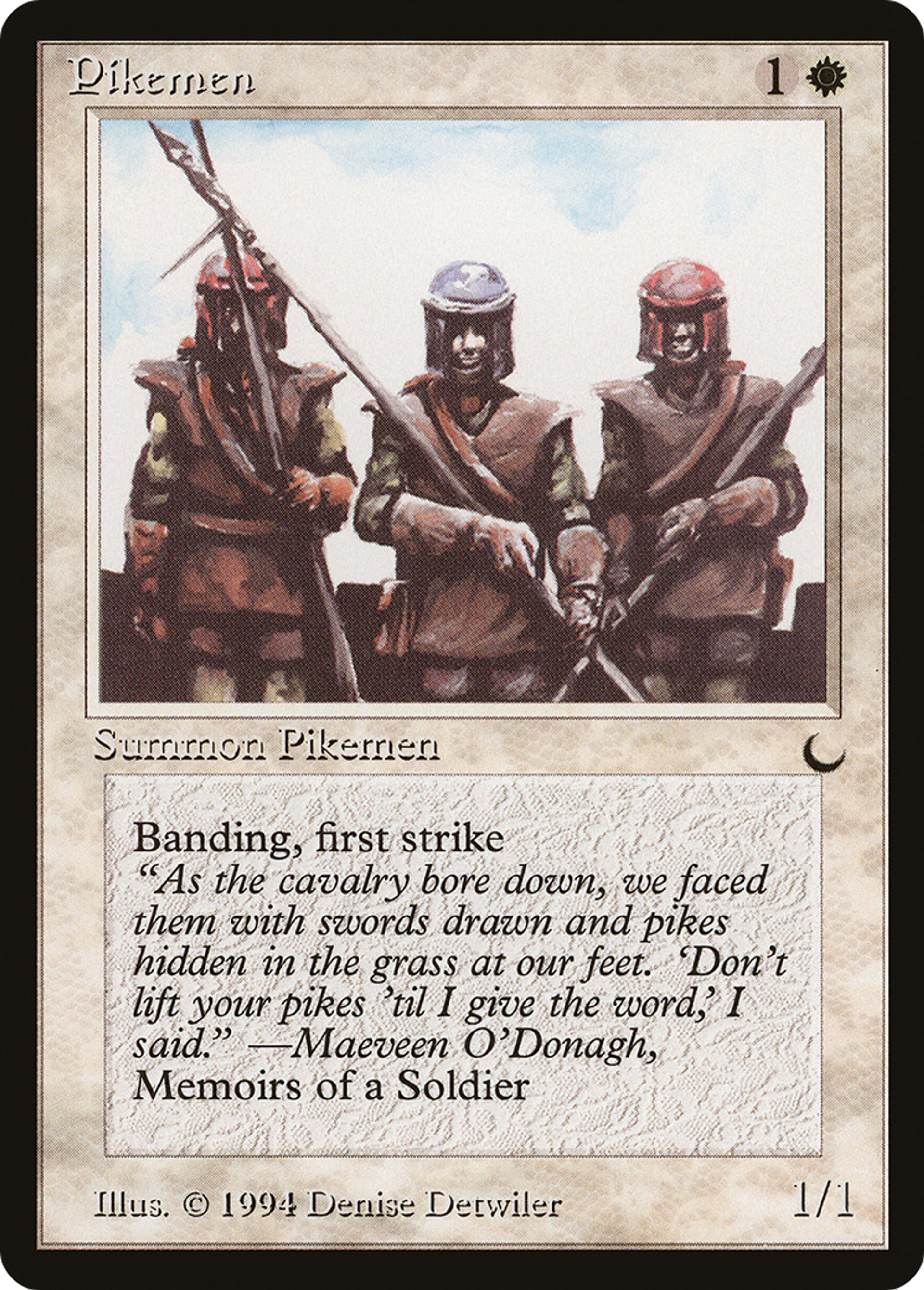Pikemen — The Dark — Magic: The Gathering
