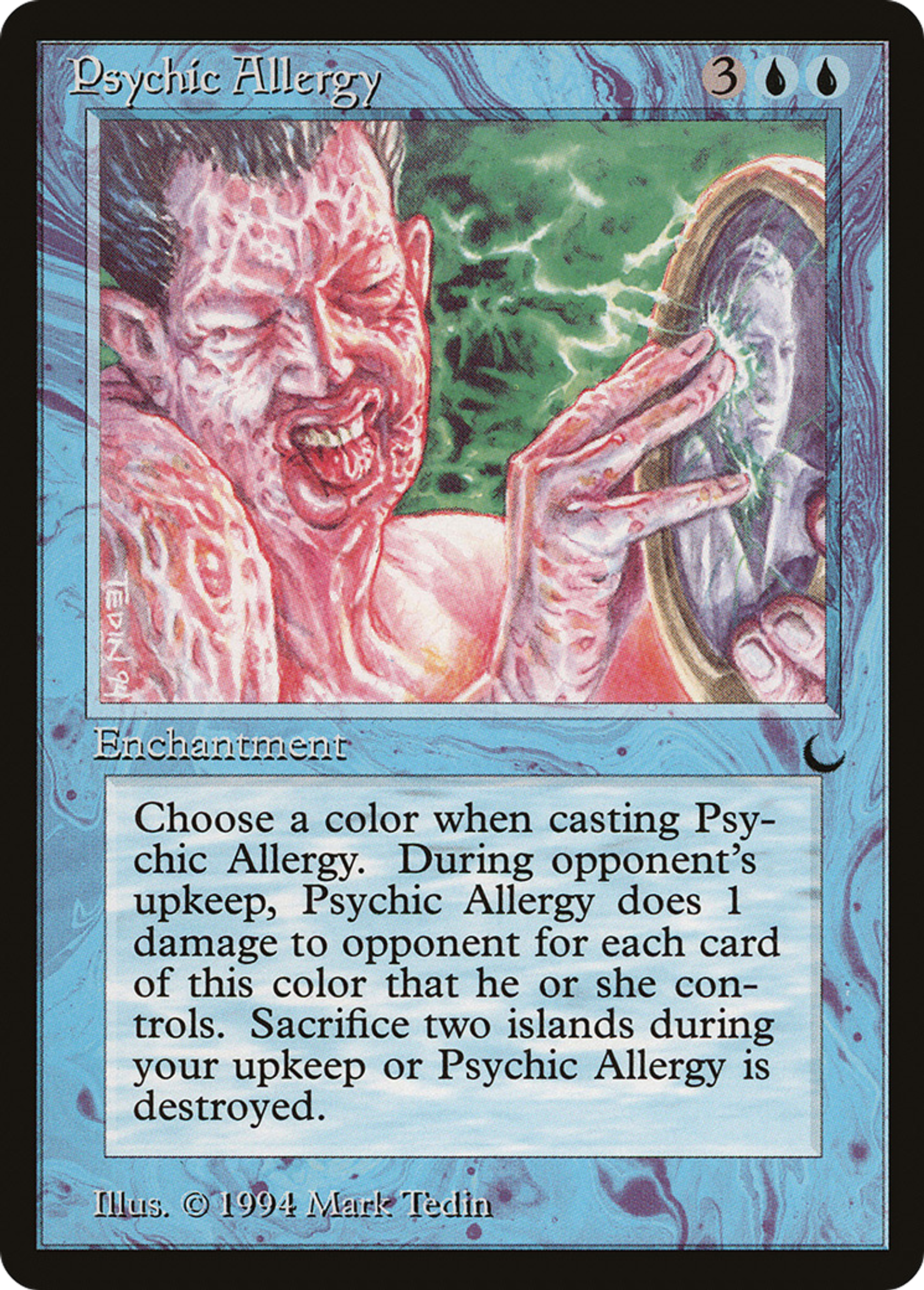 Psychic Allergy — The Dark — Magic: The Gathering